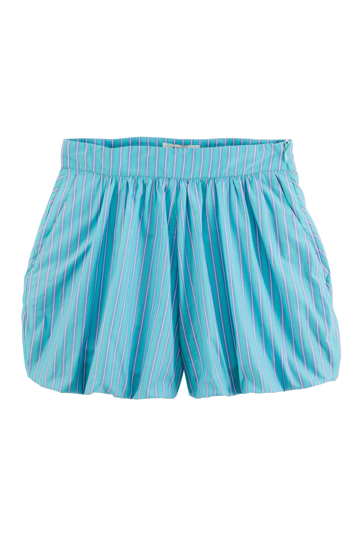 Short Marcelline rayures turquoise