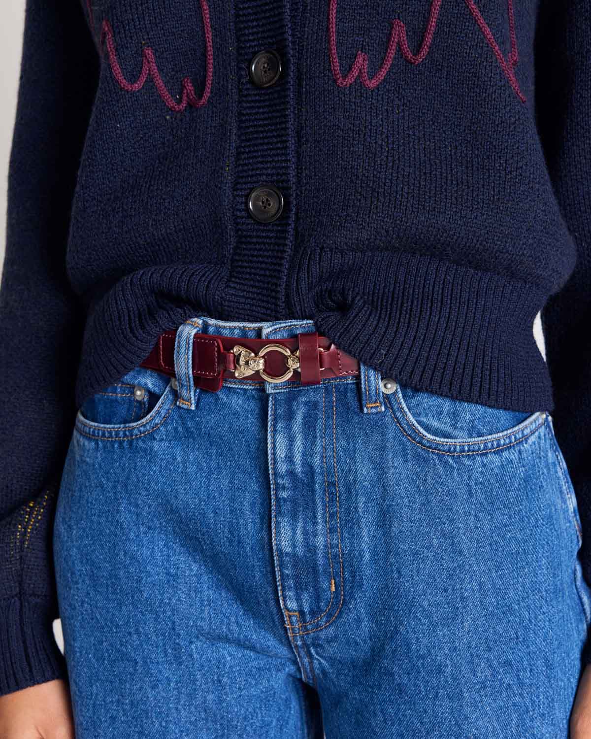 Malo plum belt