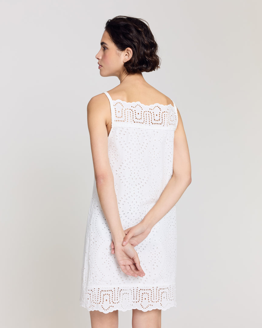 Dress Nerida natural white