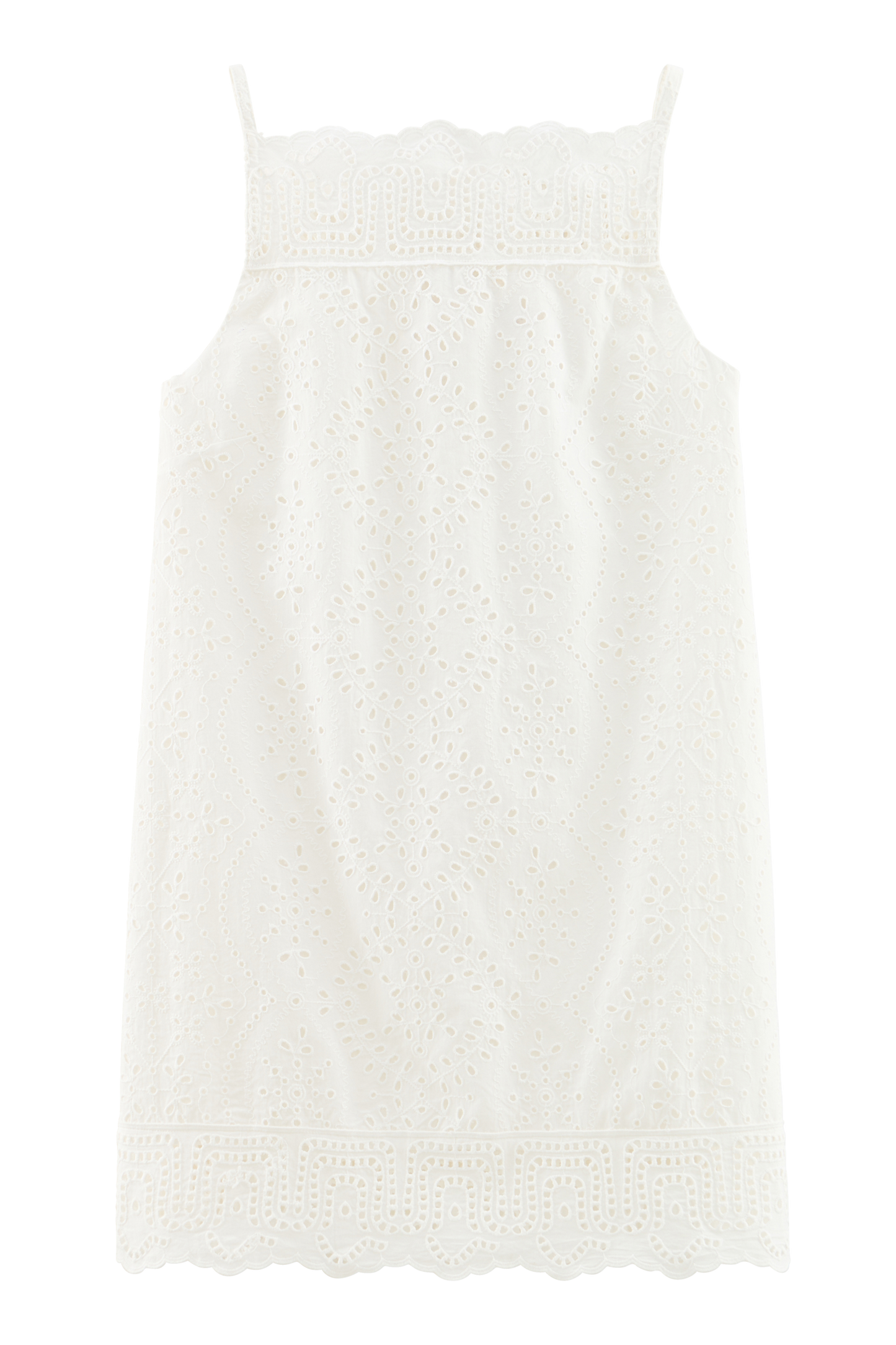 Robe Nerida blanc naturel