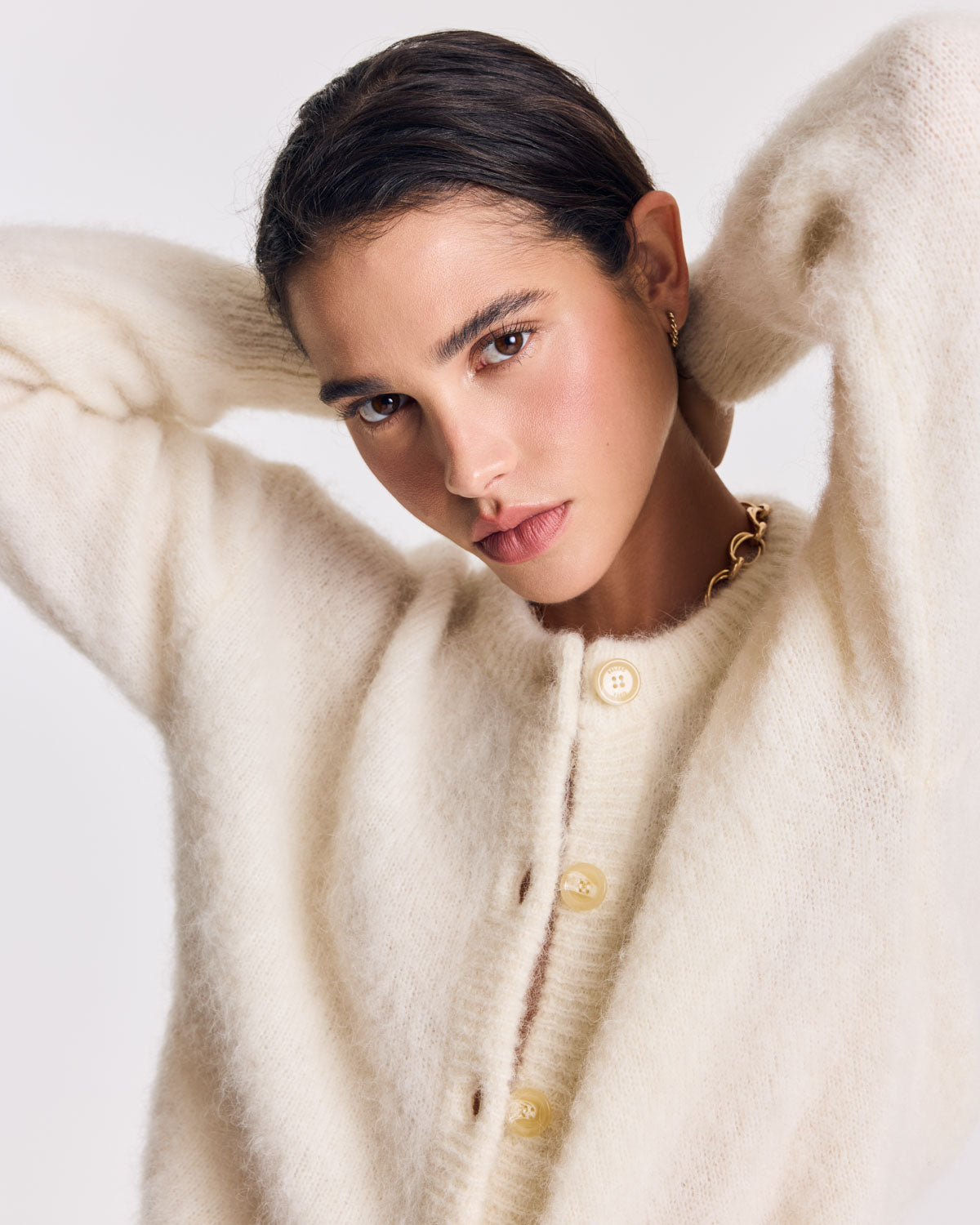 Cardigan Douceur écru