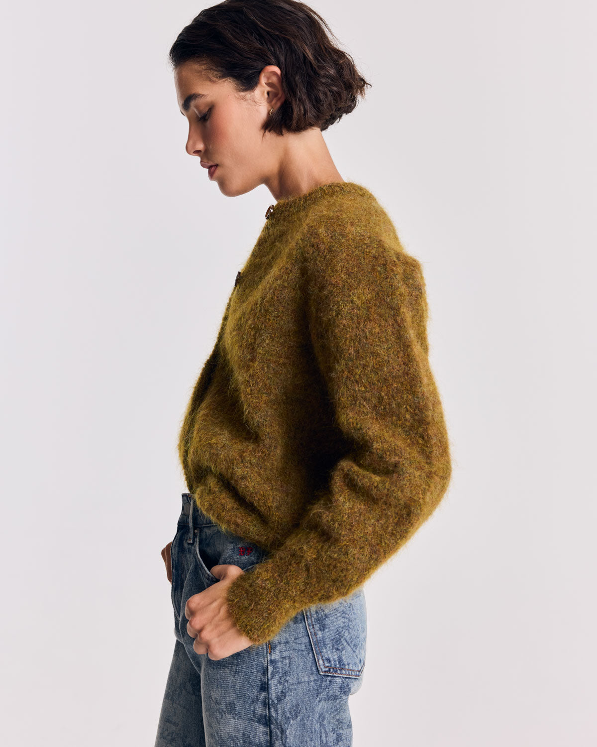 Cardigan Douceur ocre