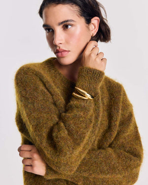 Cardigan Douceur ocre