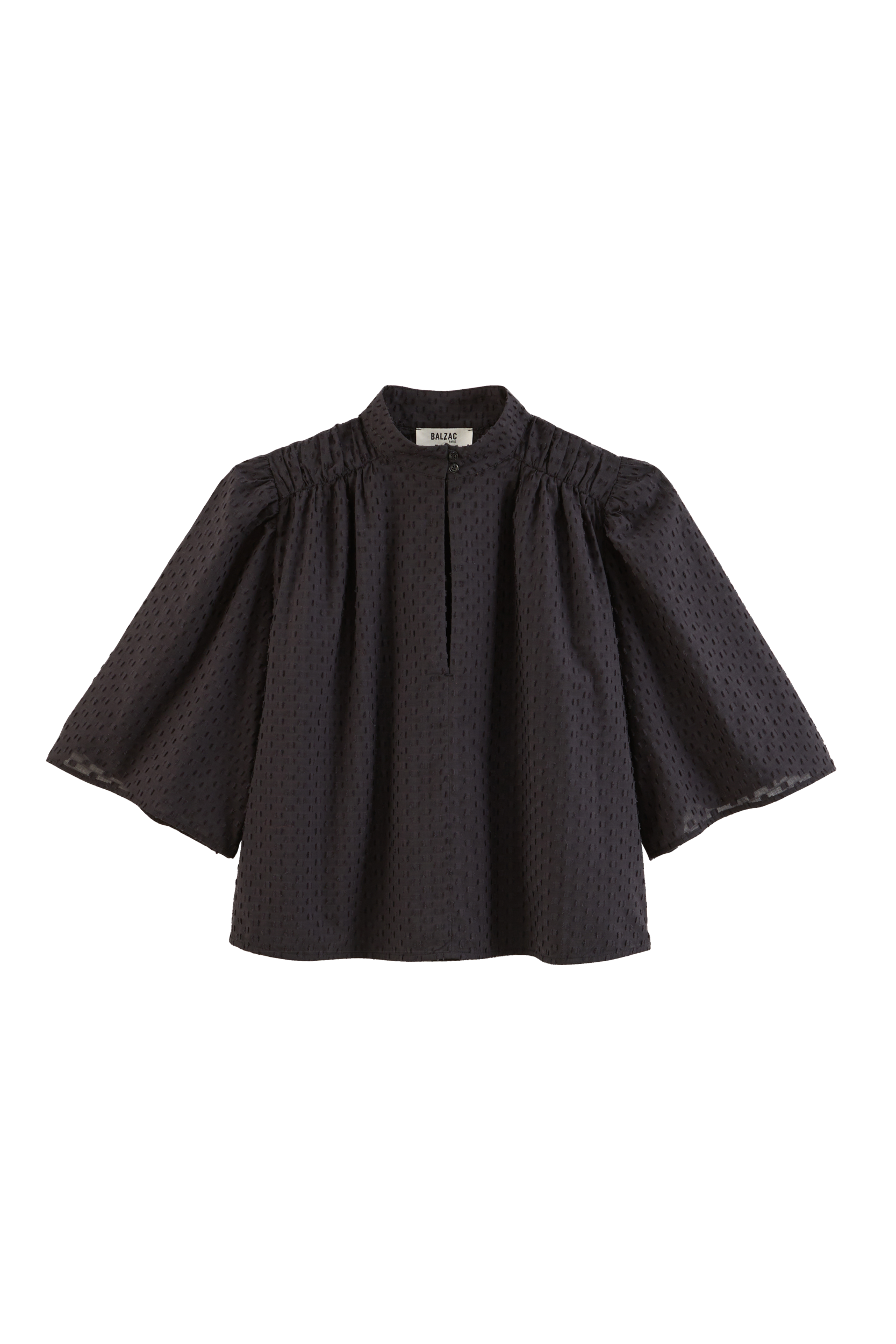 Blouse Janelle plumetis blue night
