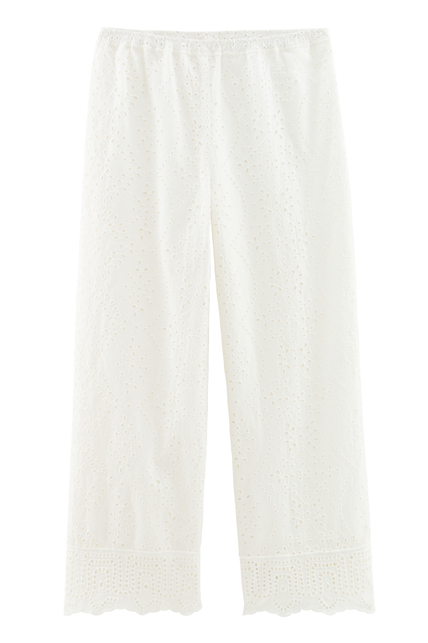 Hollis Natural White Trousers