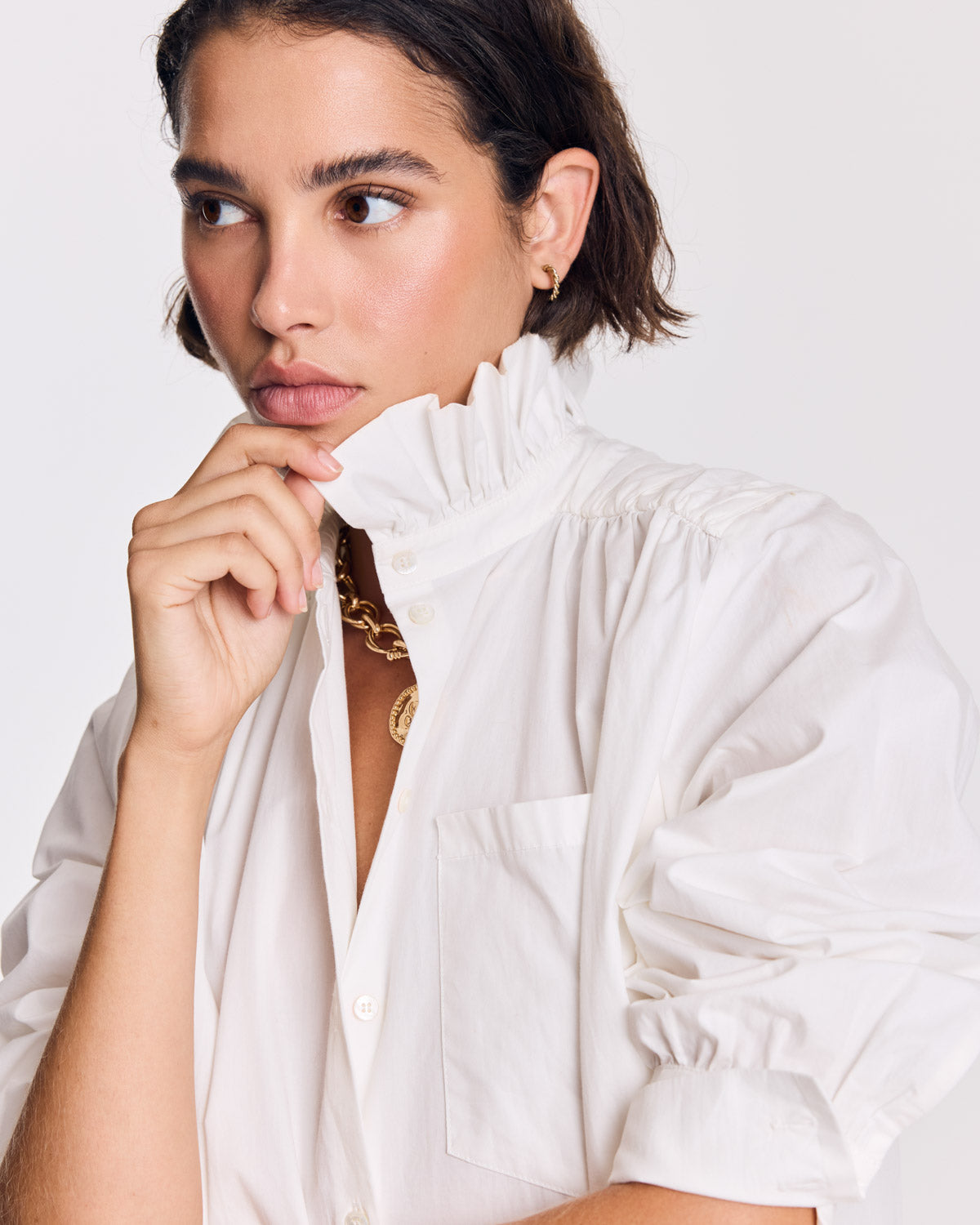 Natural white Léonor shirt