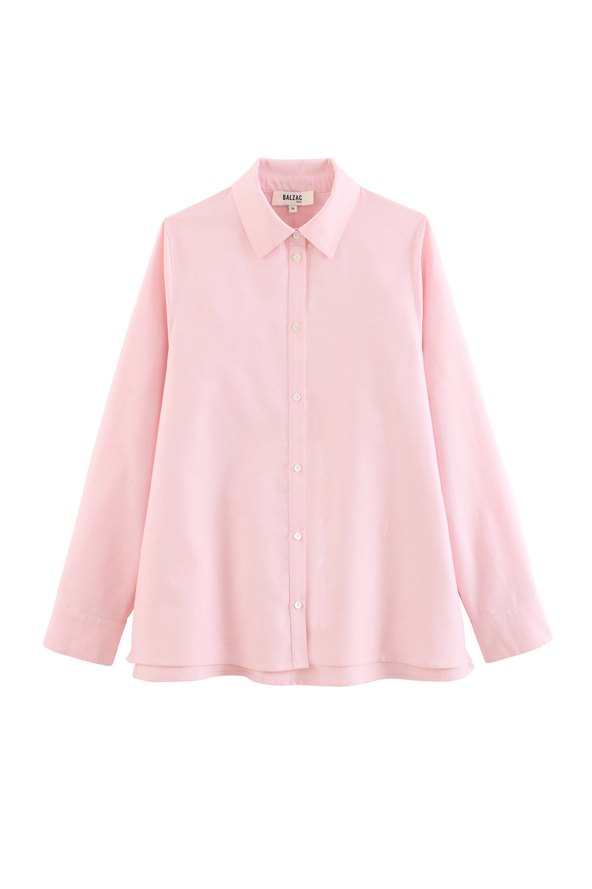 Chemise Liseron rose dragé