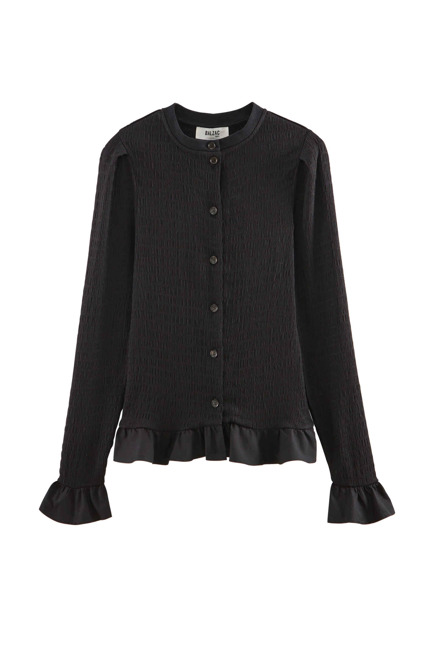 Black Caroline Top