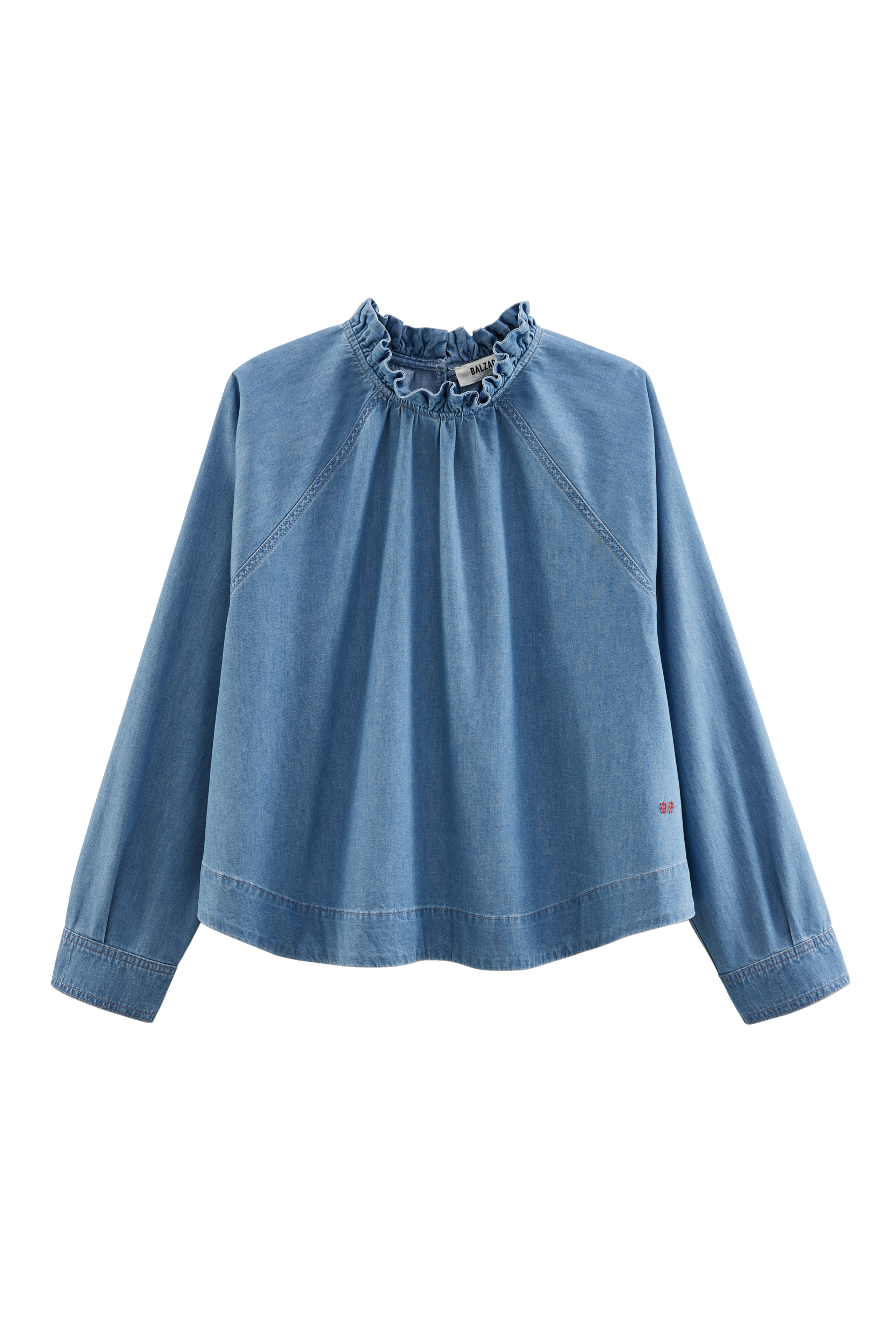 Blouse Zoelie blue chambray