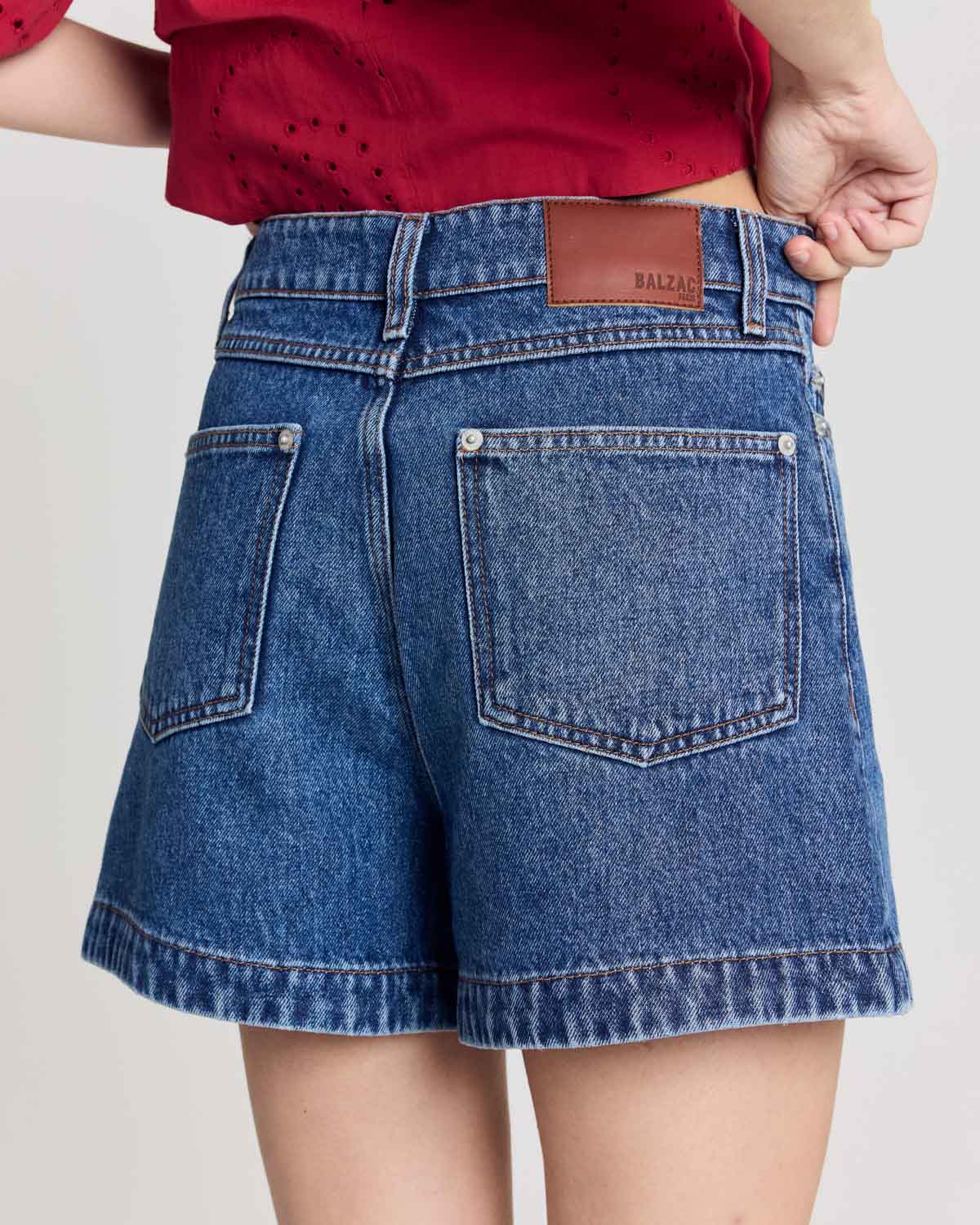 Shorts Elias blue fumé