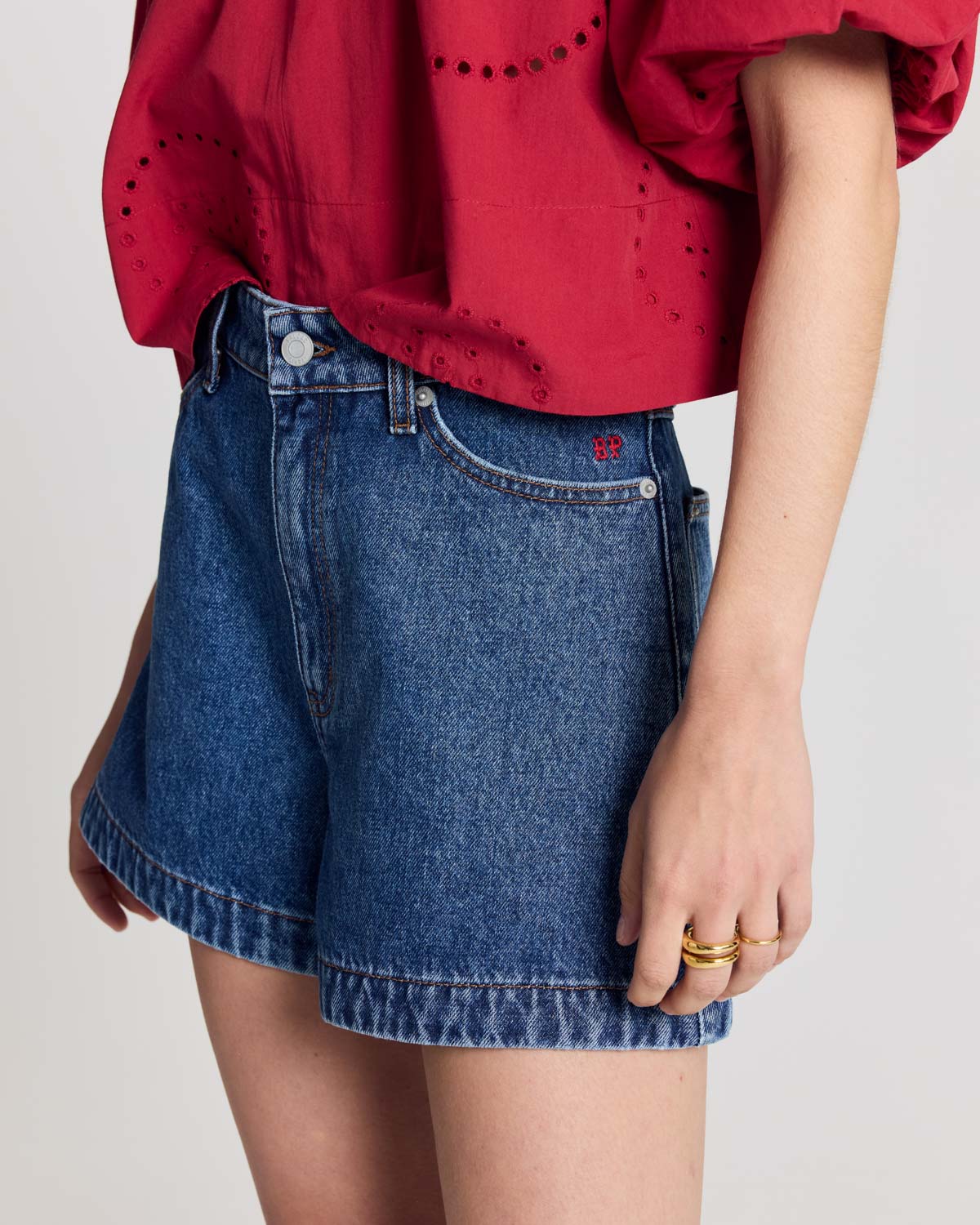Shorts Elias blue fumé