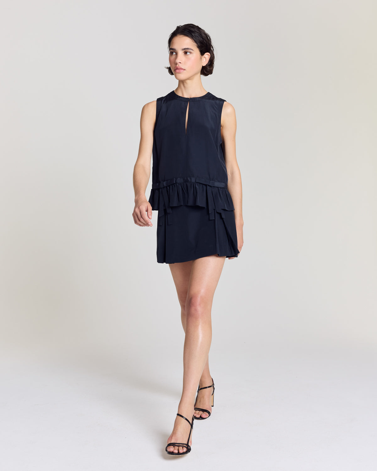 Isla navy blue skirt
