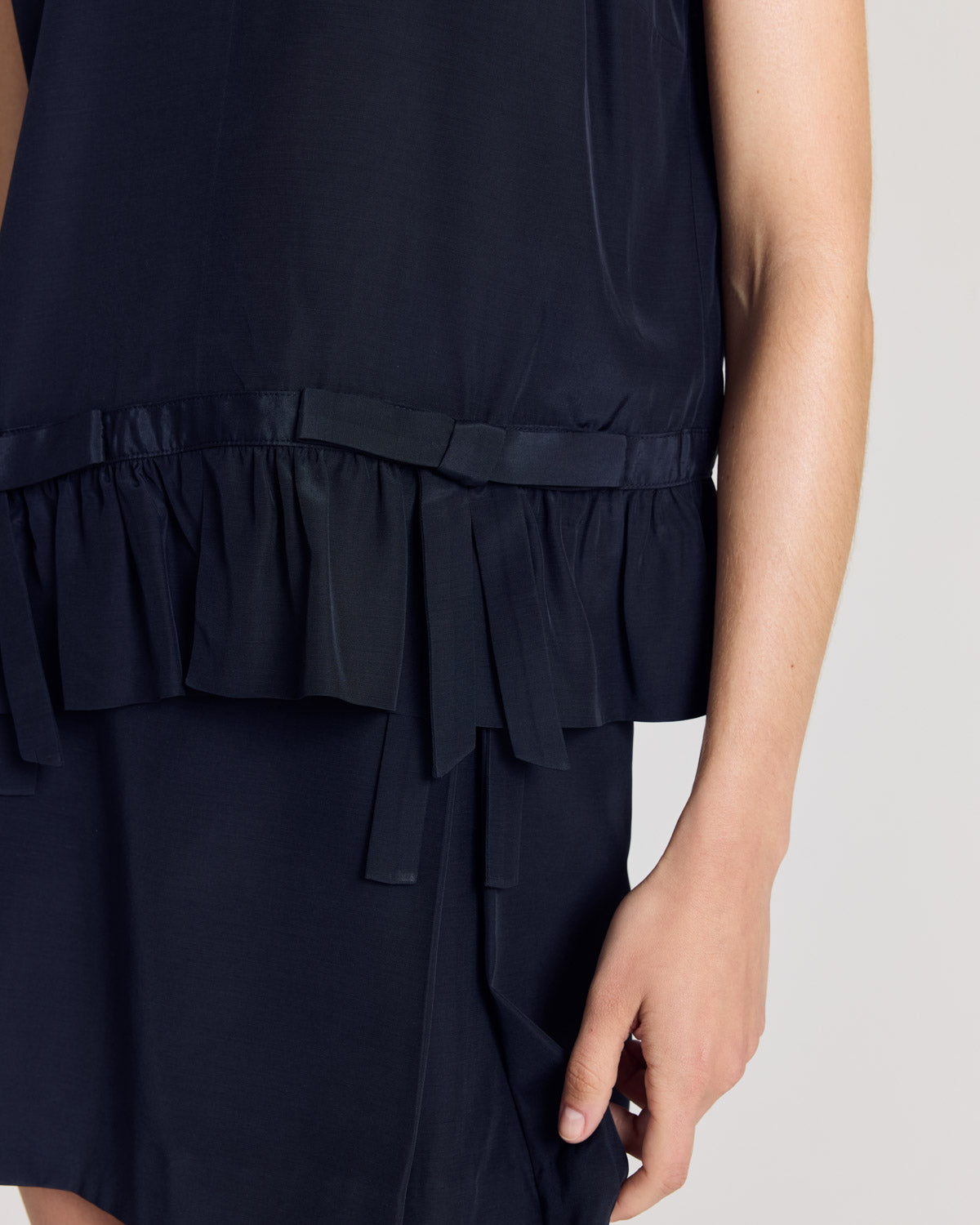 Navy blue Luna top
