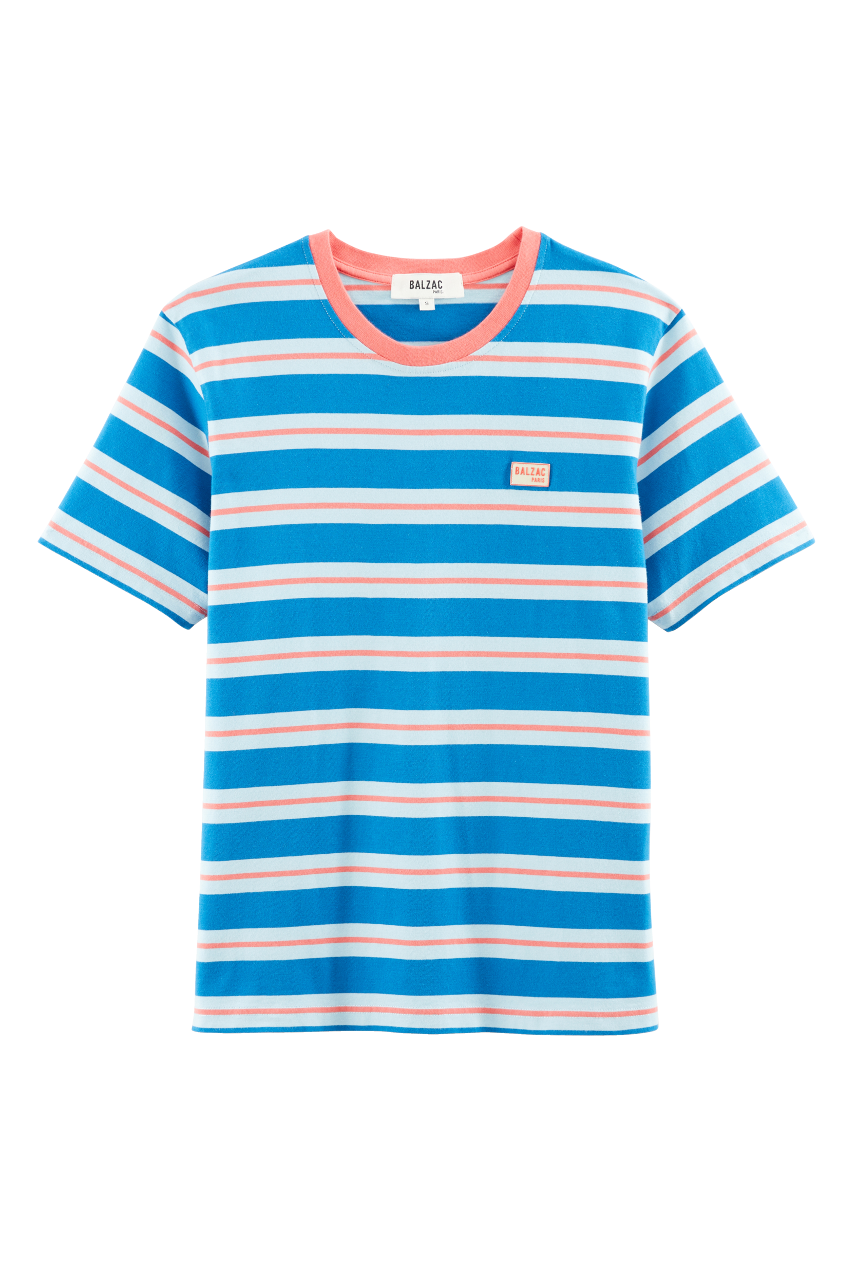 camiseta Bree rayas azul y rojo