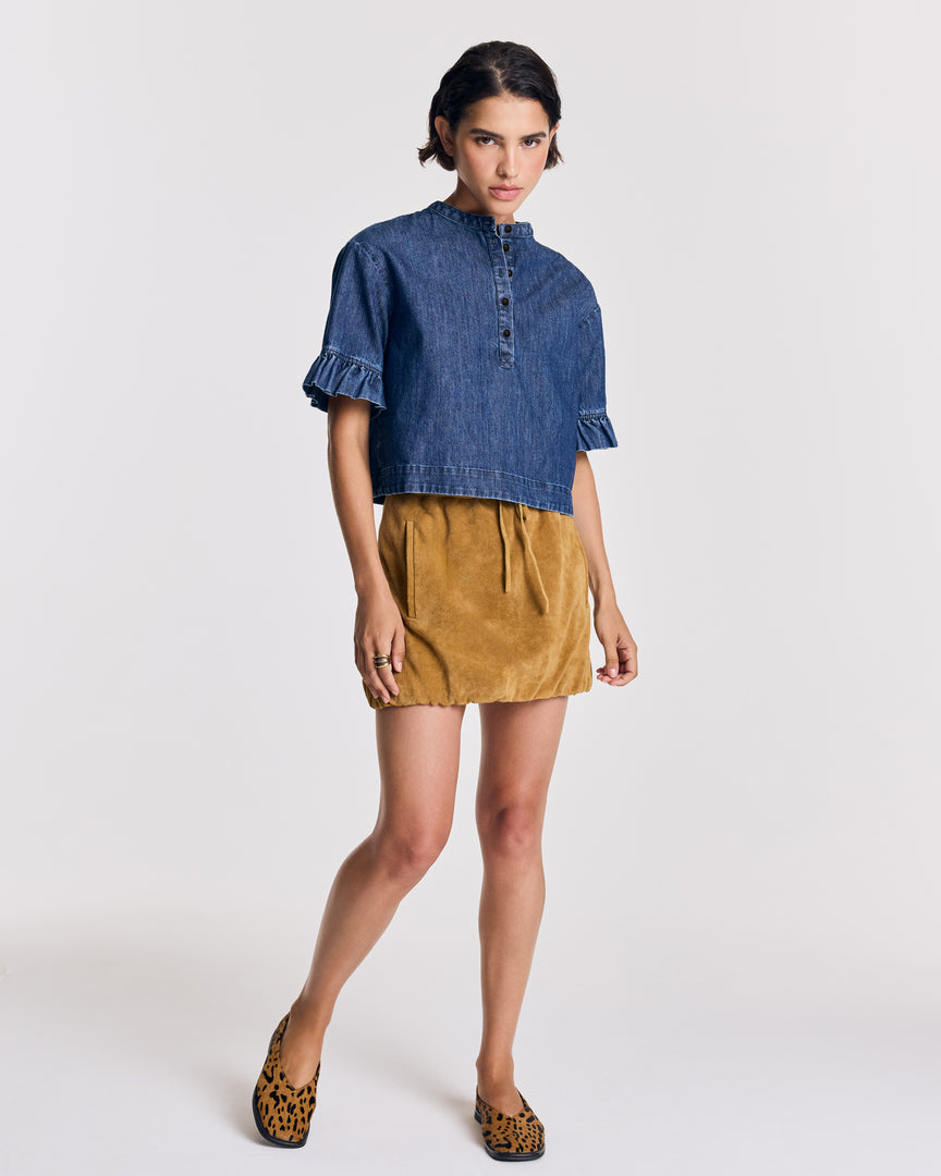 Lisette beige skirt