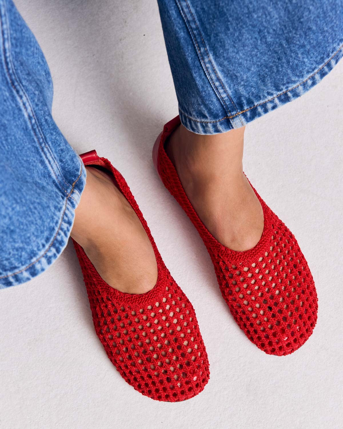 Rita red sandals