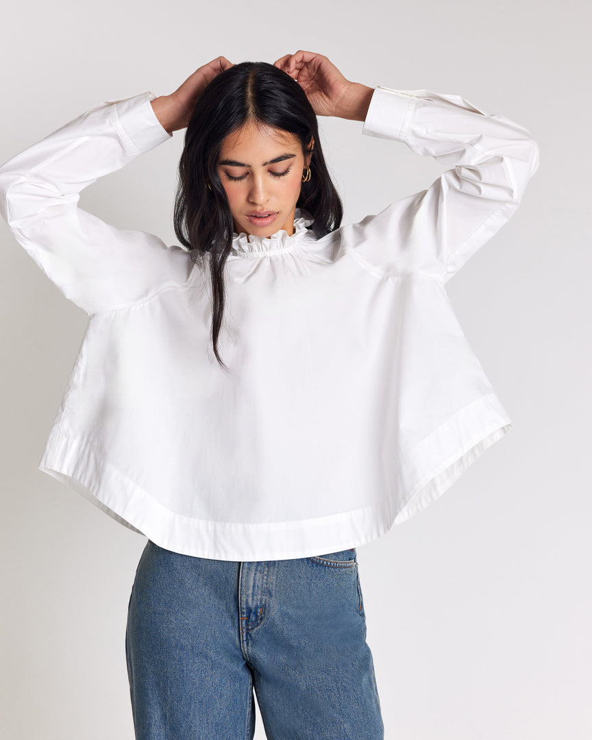 Blouse Zoelie natural white