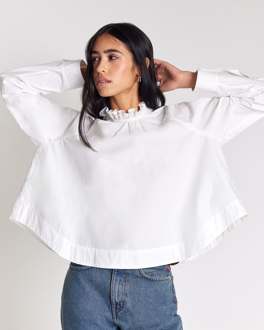 Blouse Zoelie natural white