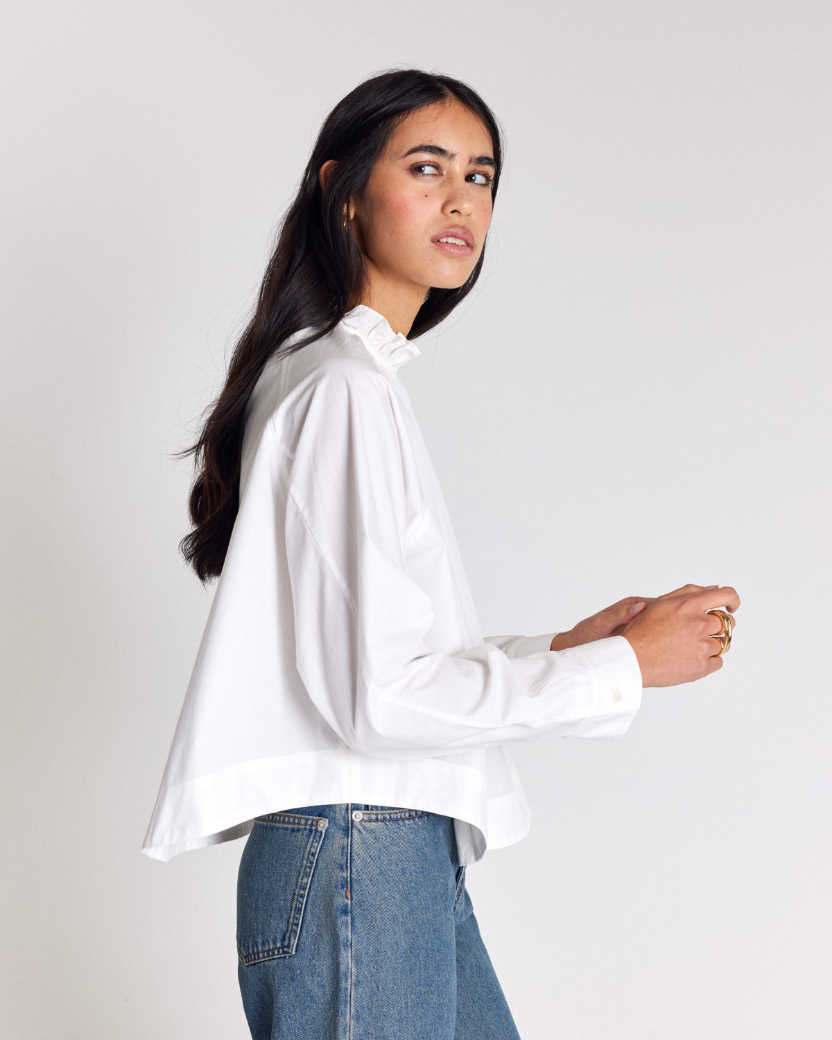 Blouse Zoelie natural white