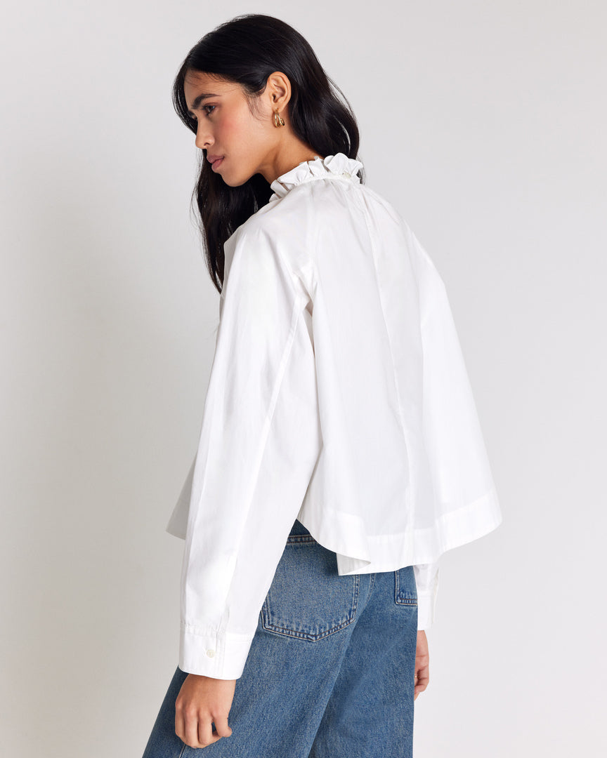 Blouse Zoélie blanc naturel