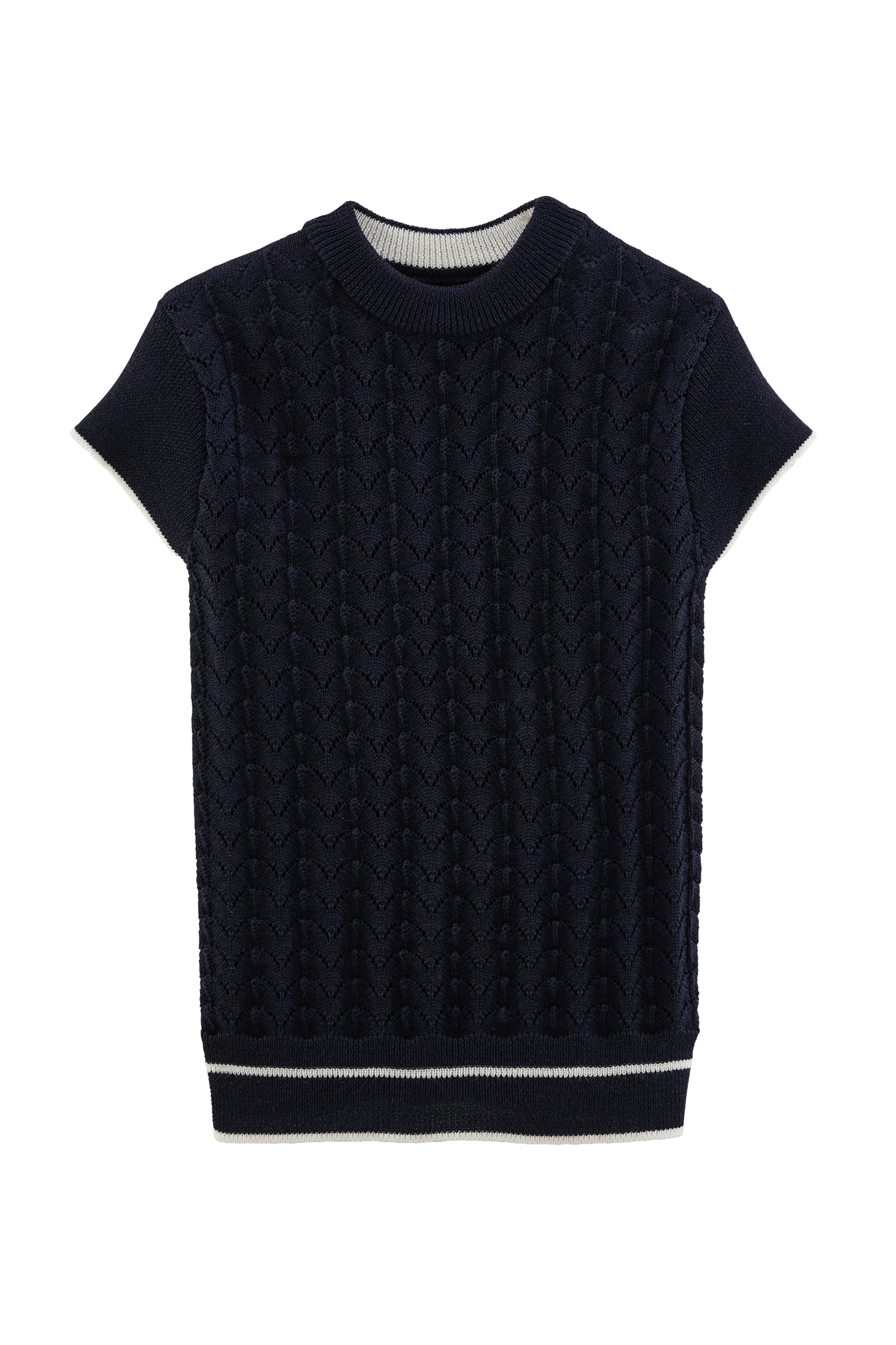 Top Julie navy blue