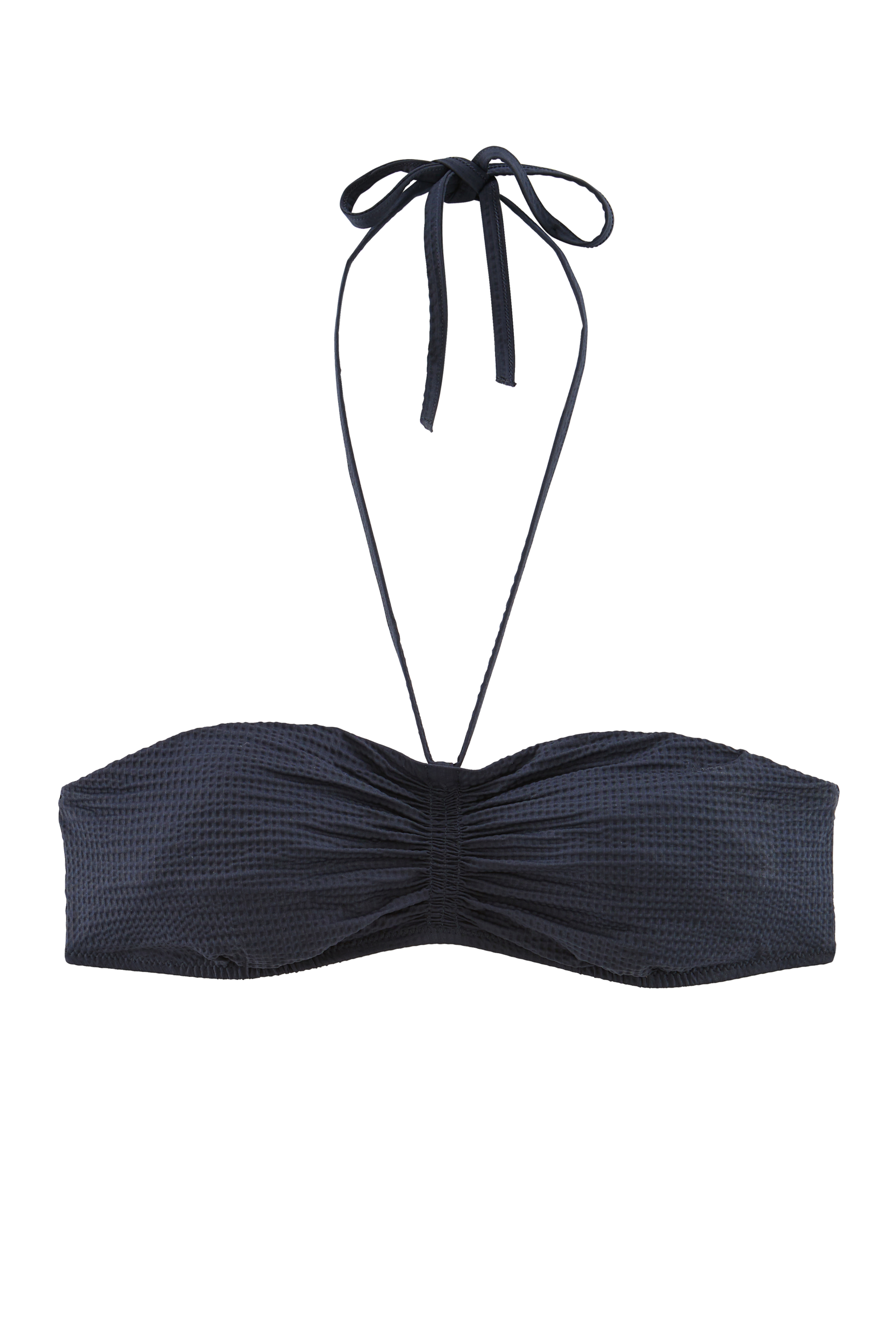 Bikini top Adele dark navy blue