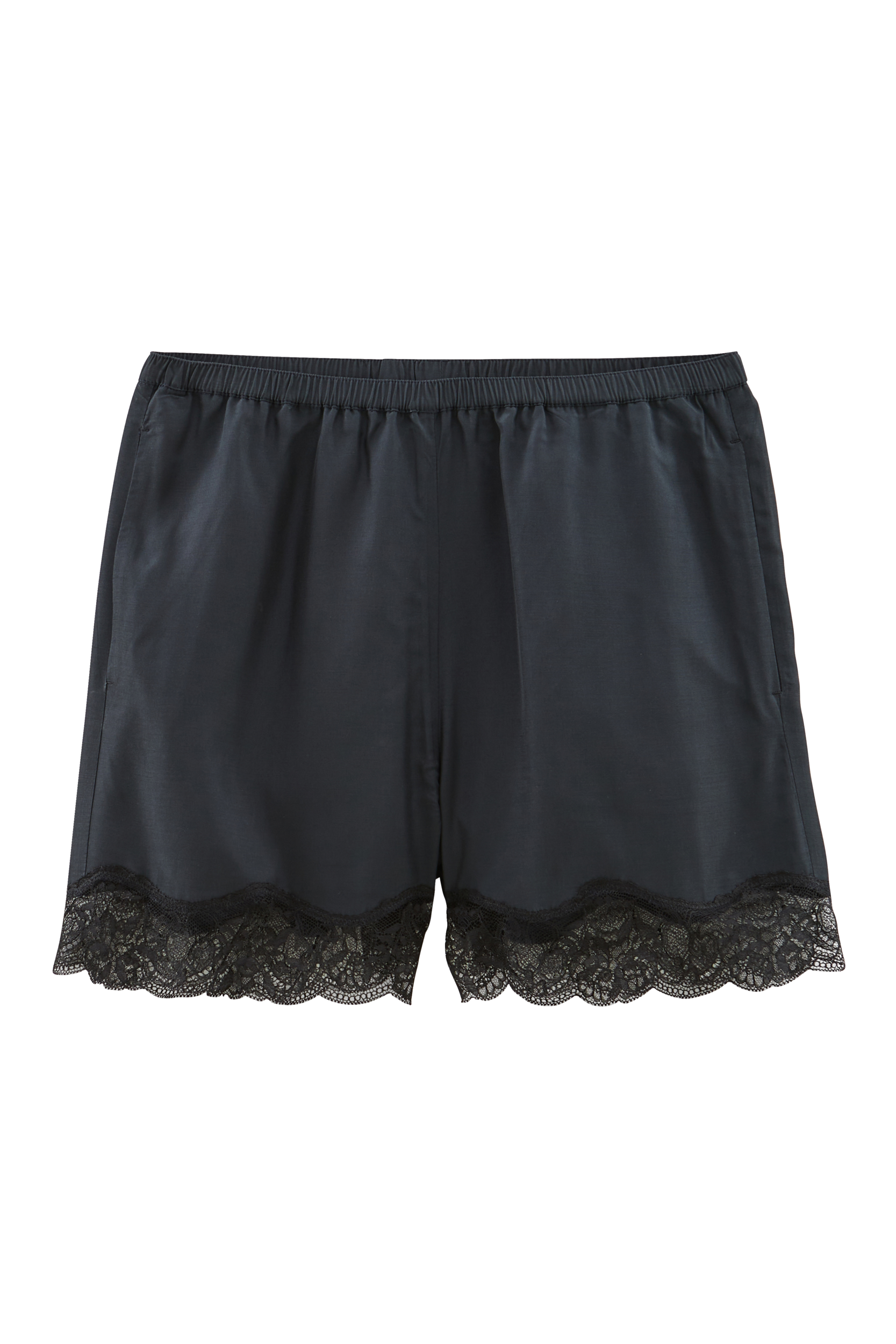 Shorts Flora navy blue and black