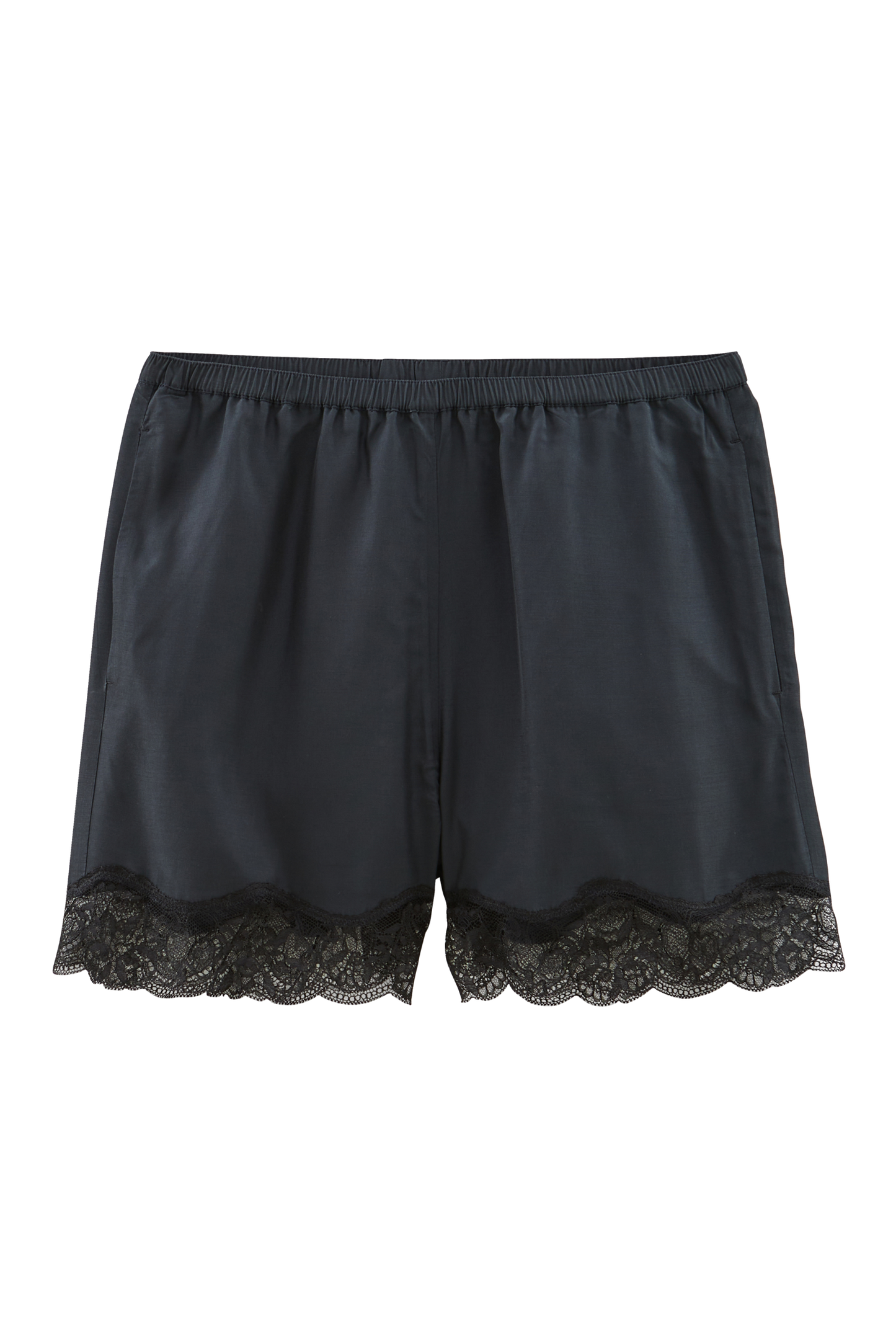 Short Flora bleu marine