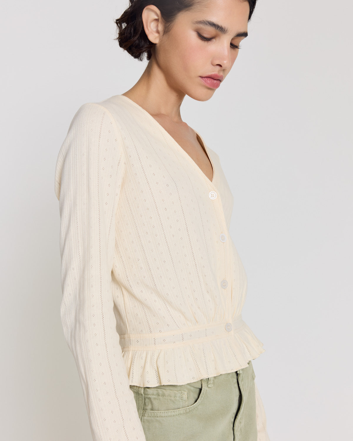 Cardigan Noelie cream