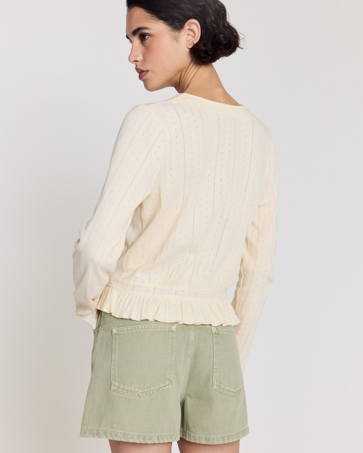 Cardigan Noelie crème
