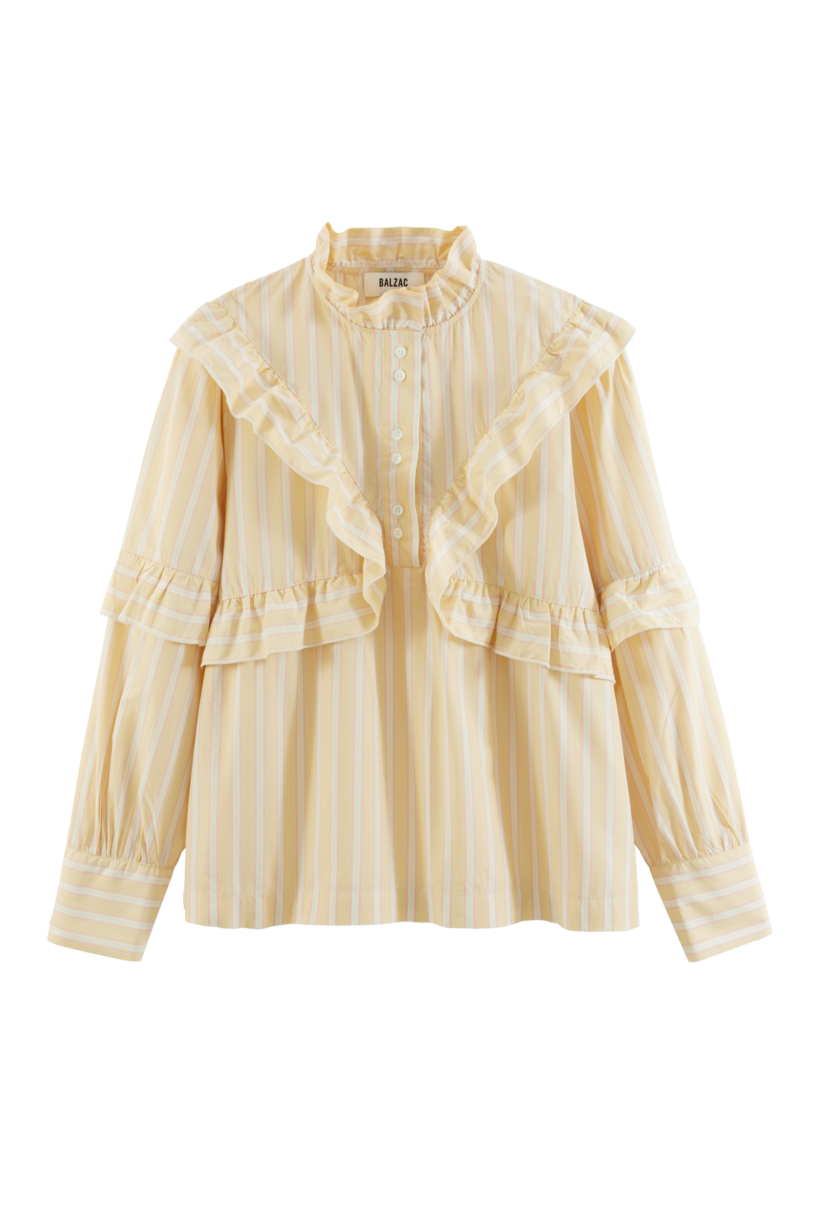 Blouse Amelia stripes jaunes