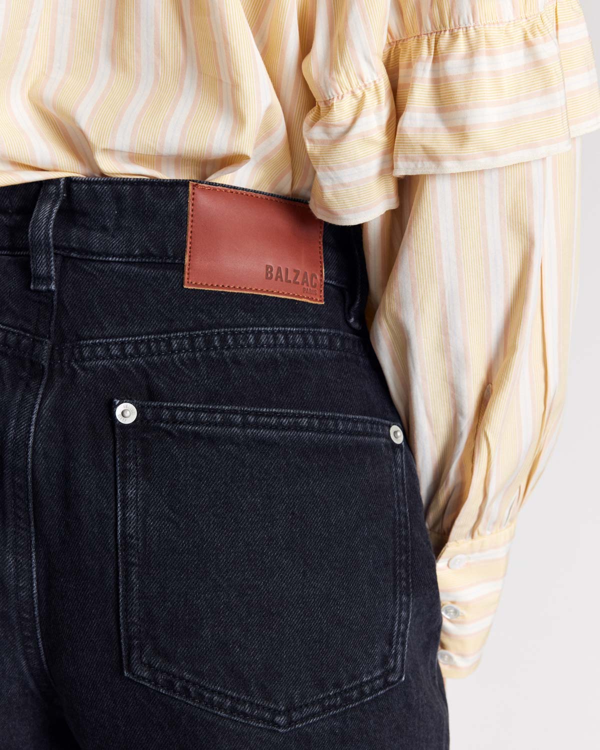 Jeans Mateo charcoal black