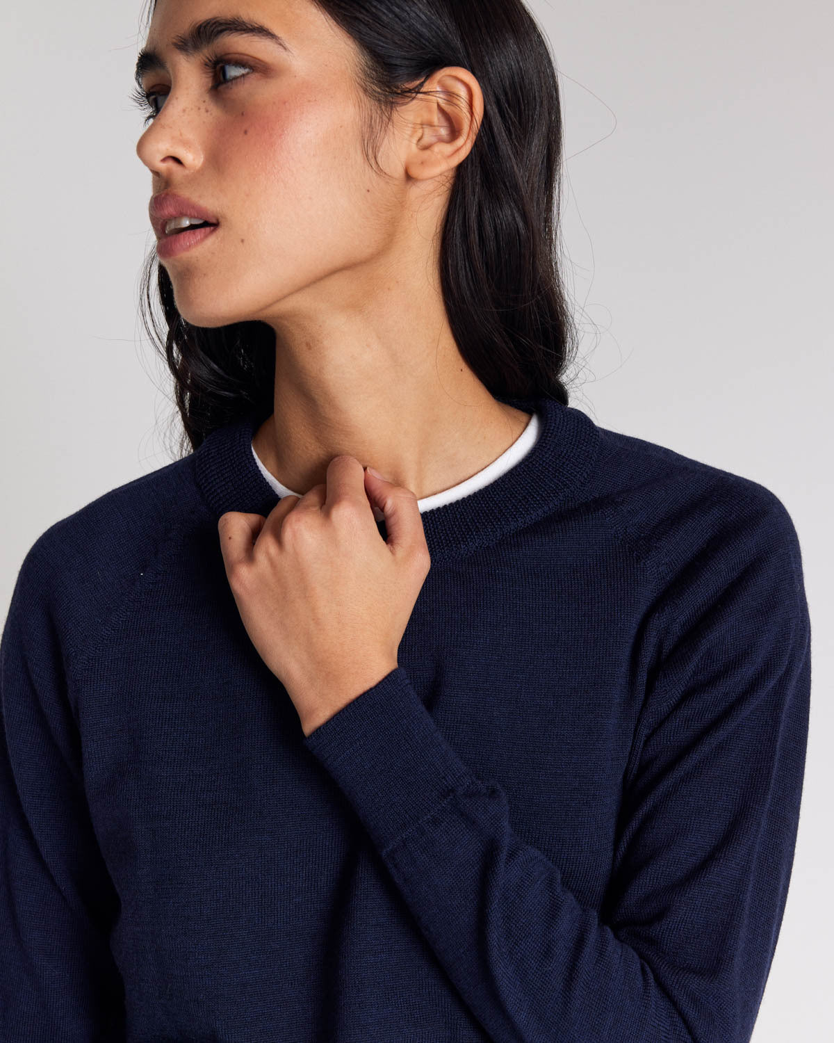 Fabio navy blue sweater