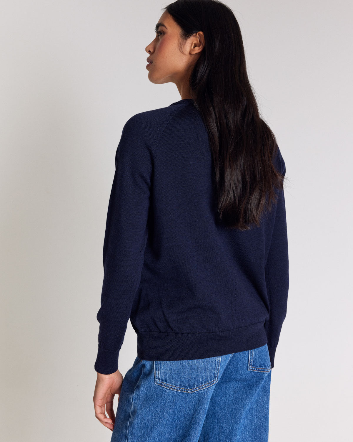 Fabio navy blue sweater