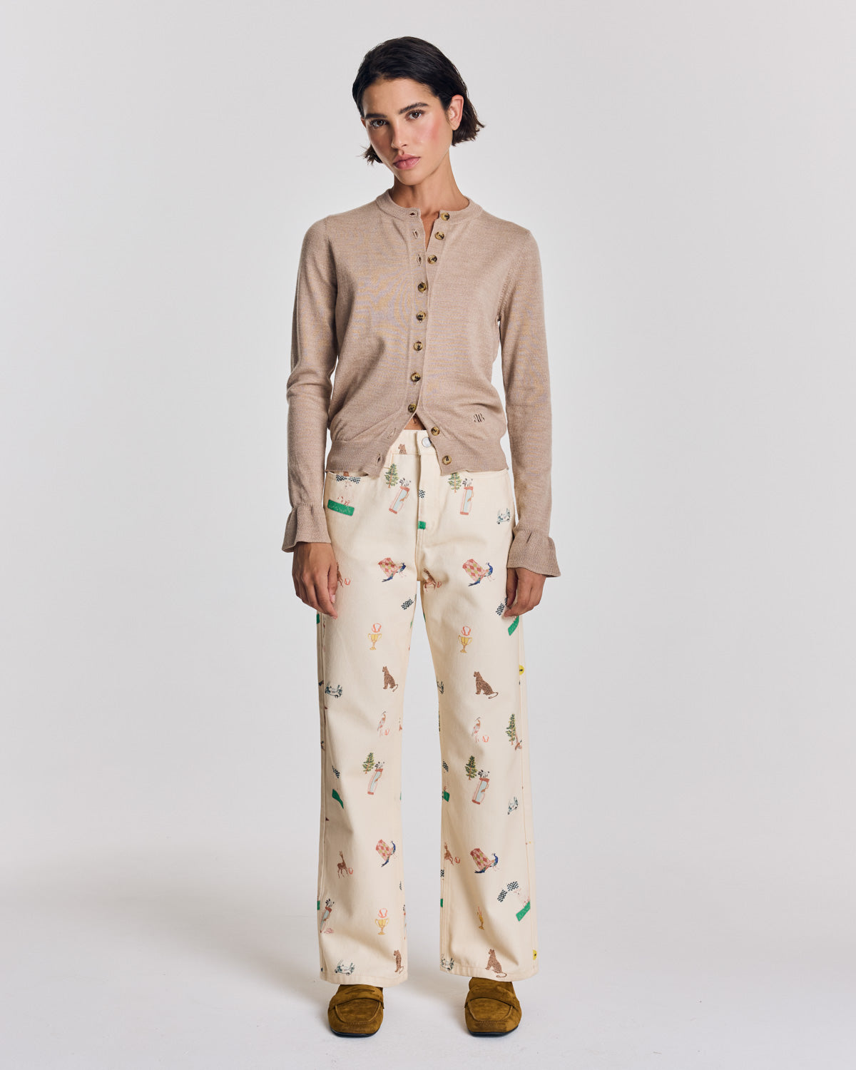 Cardigan Rosalia beige