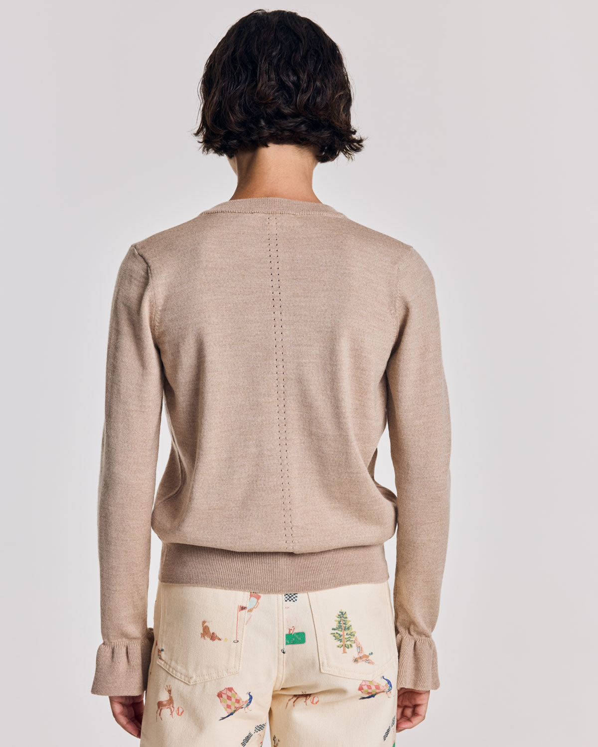 Cardigan Rosalia beige