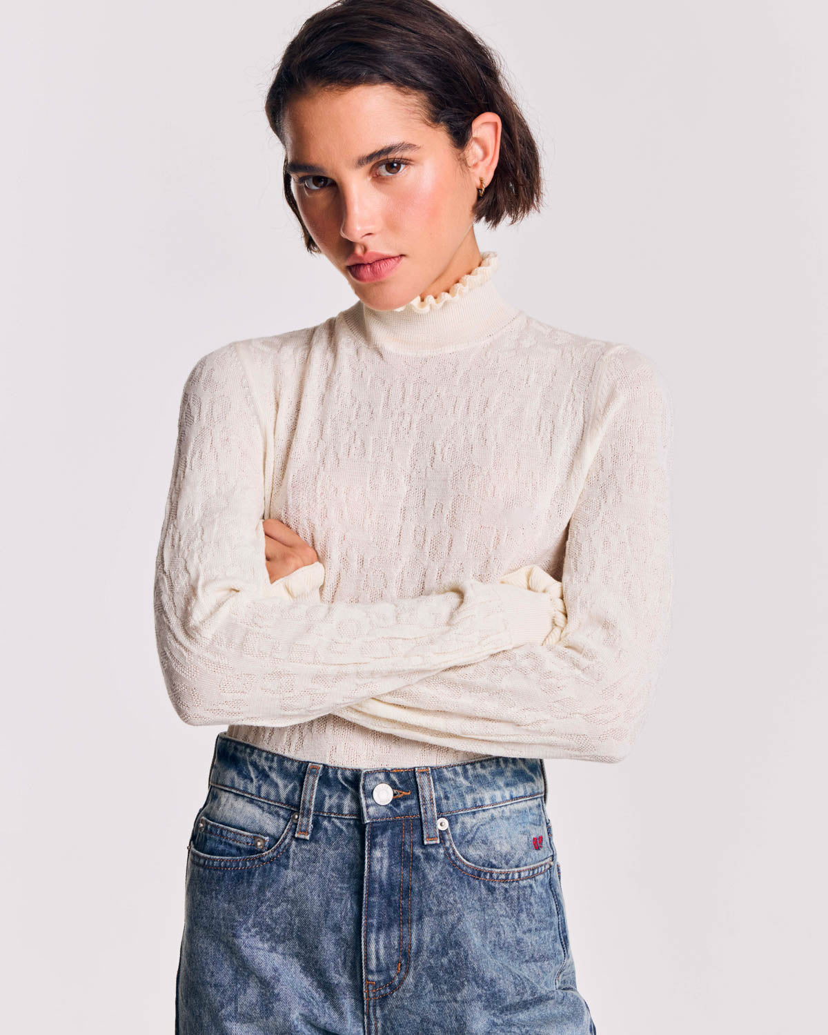 Pull Jasmine écru