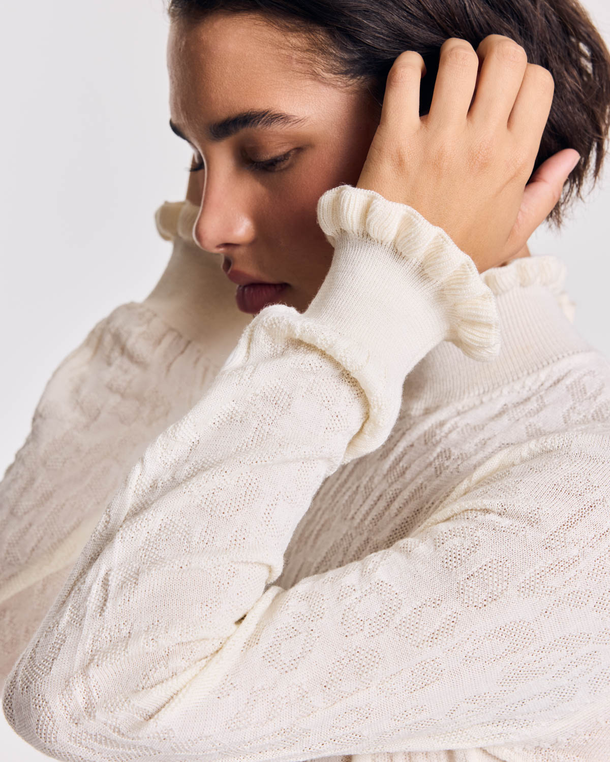 Pull Jasmine écru