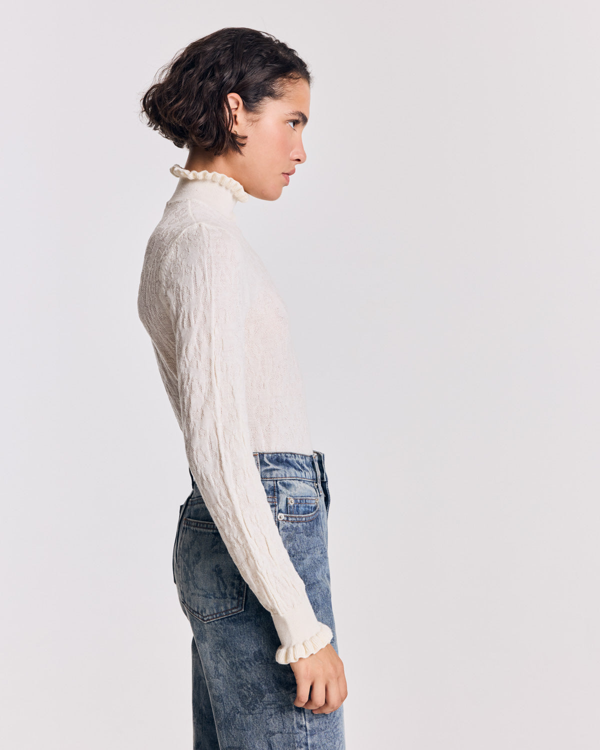 Pull Jasmine écru