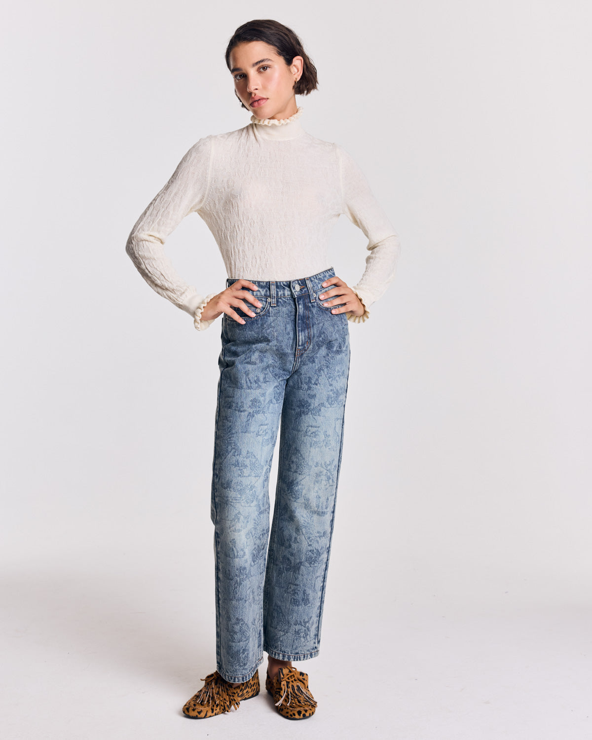 Pull Jasmine écru