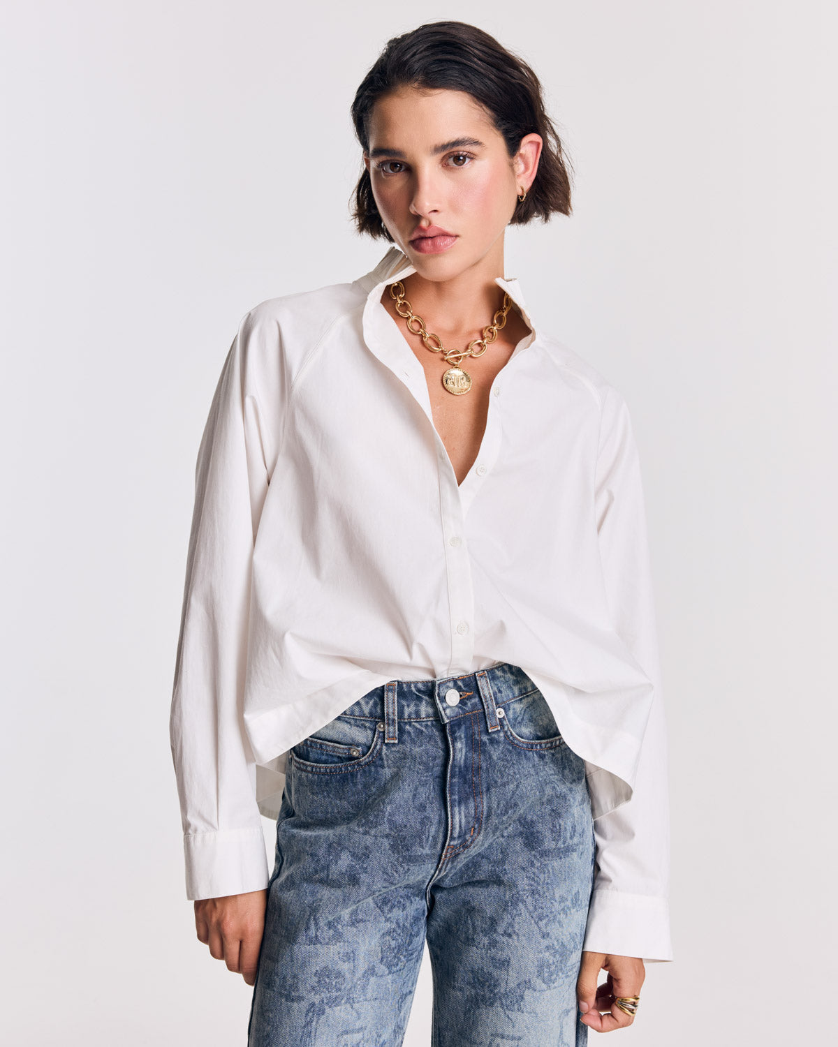 Suzon off-white shirt