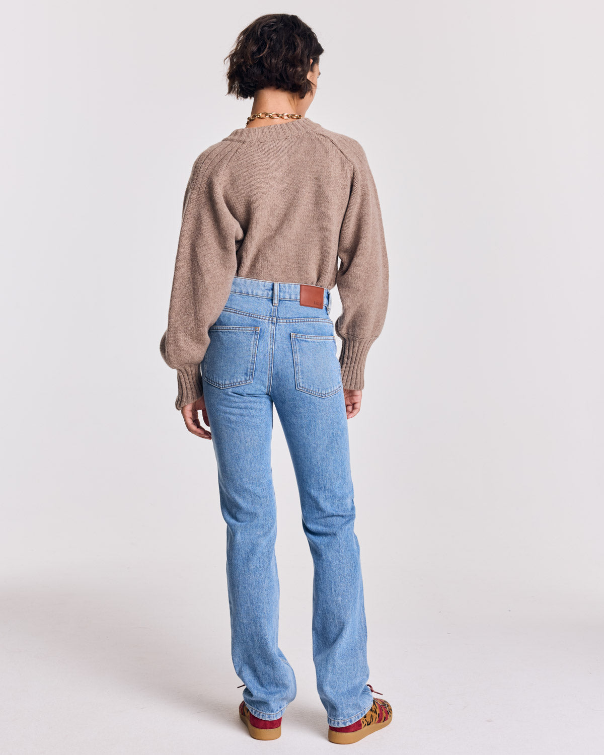 Medium blue Jean Riley