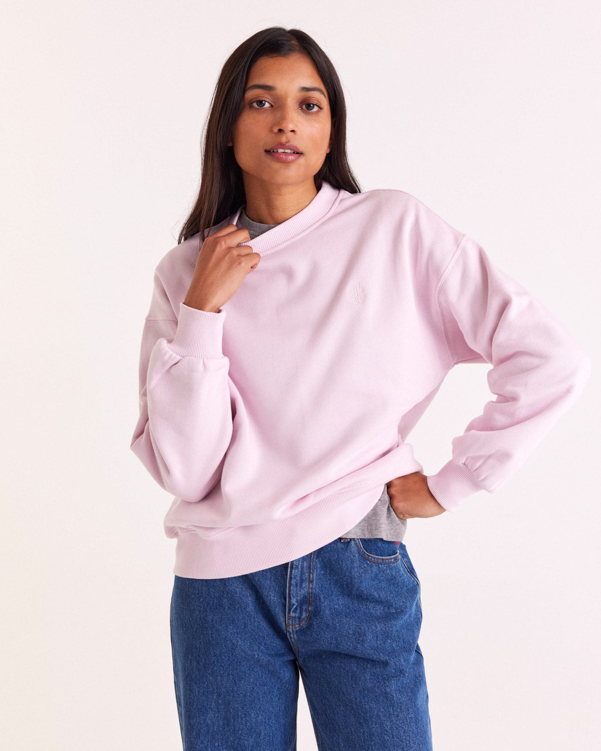 Light pink Virgile sweatshirt