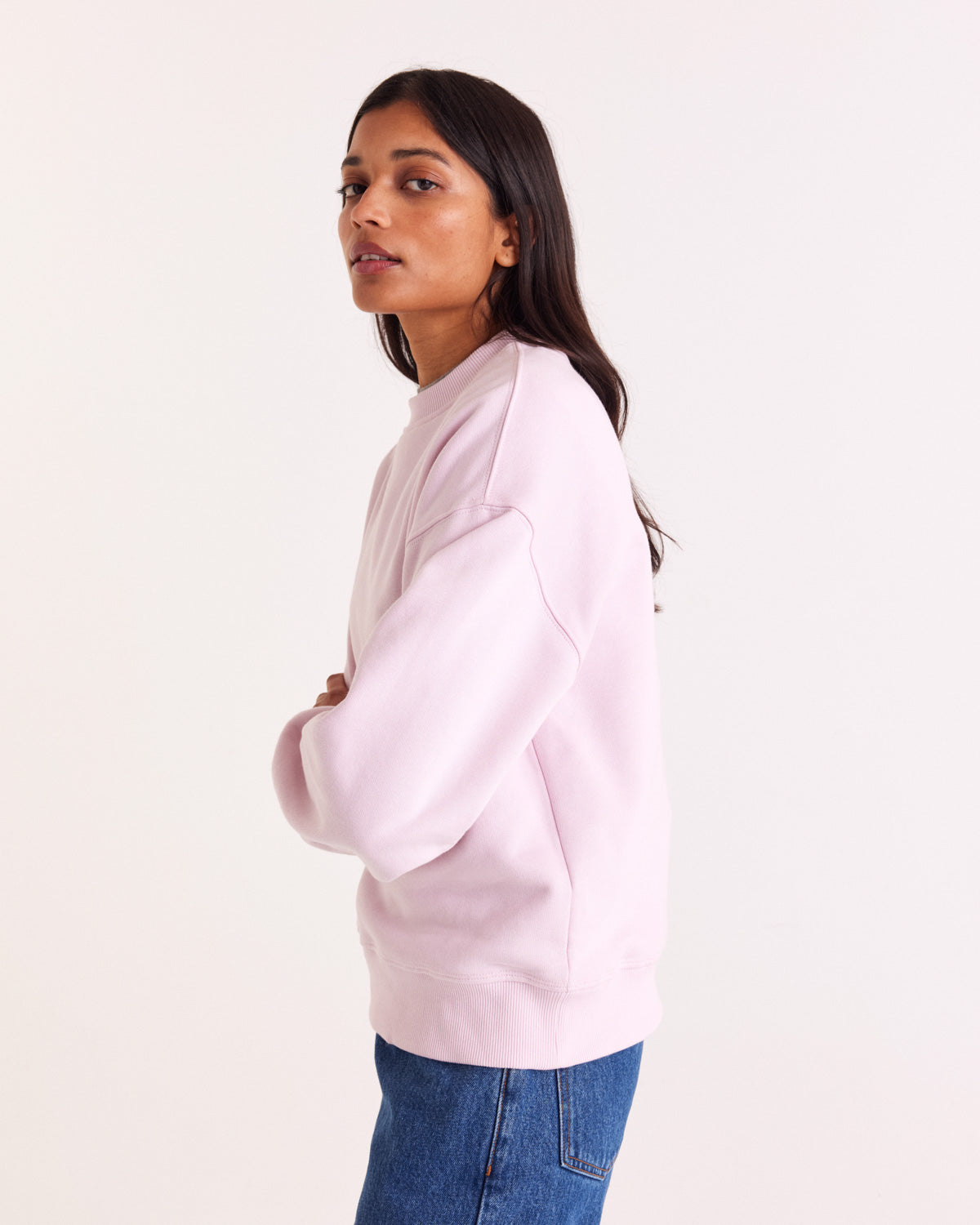 Sweatshirt Virgile pink light