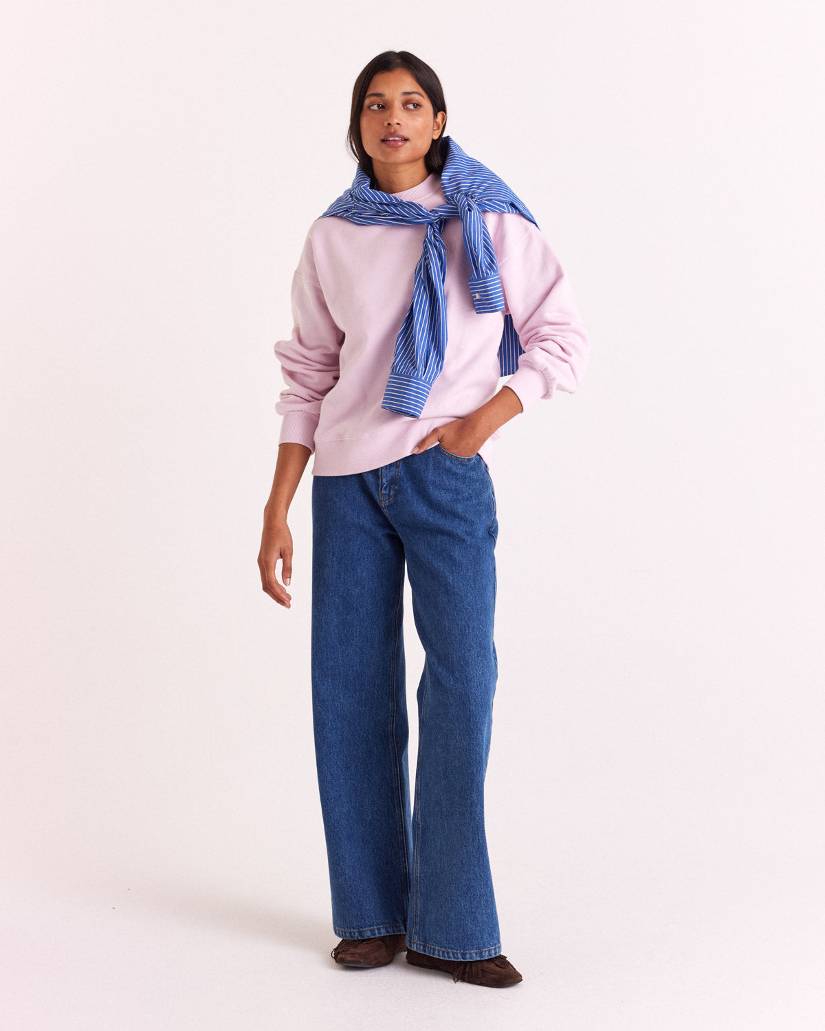 Sweatshirt Virgile pink light
