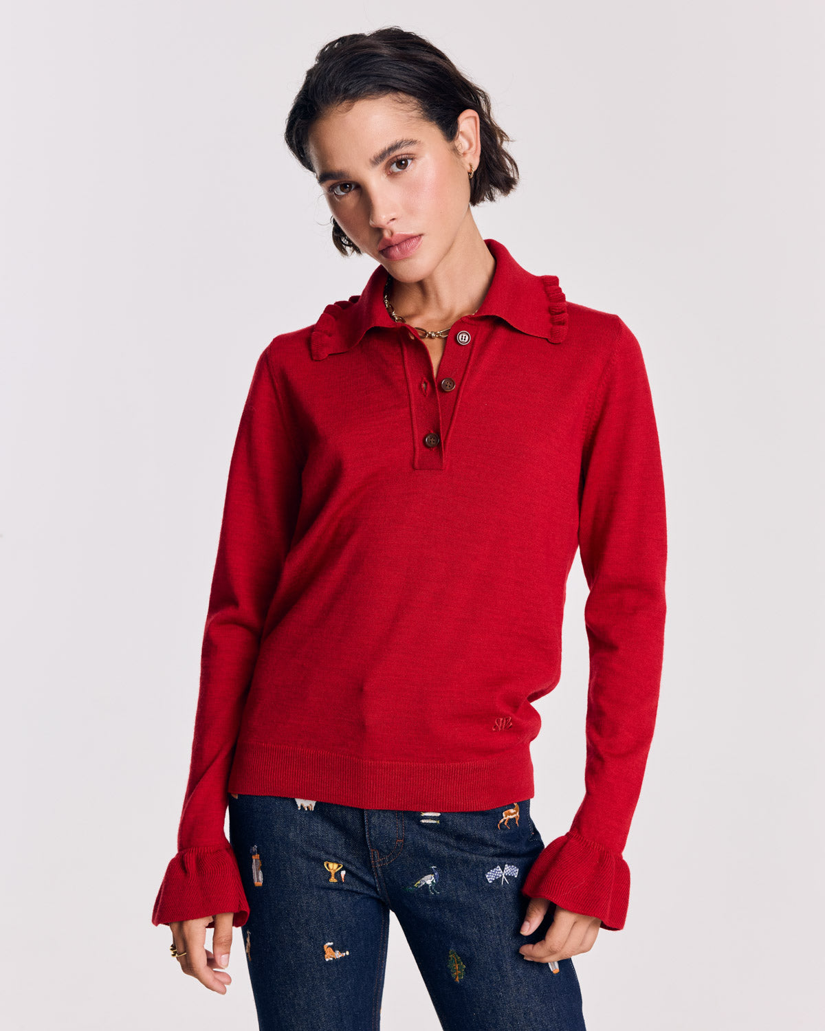 Sonia red sweater