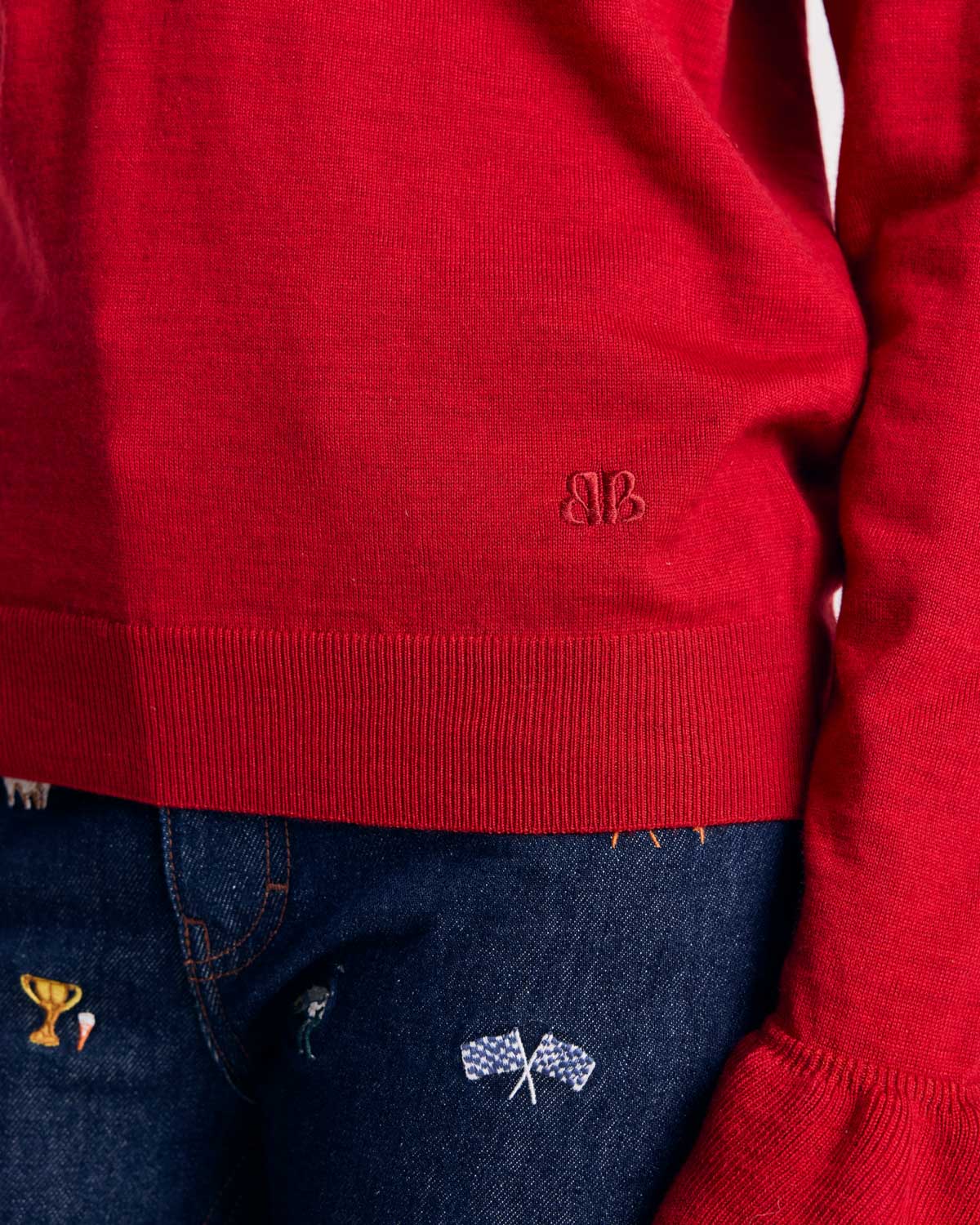 Sonia red sweater
