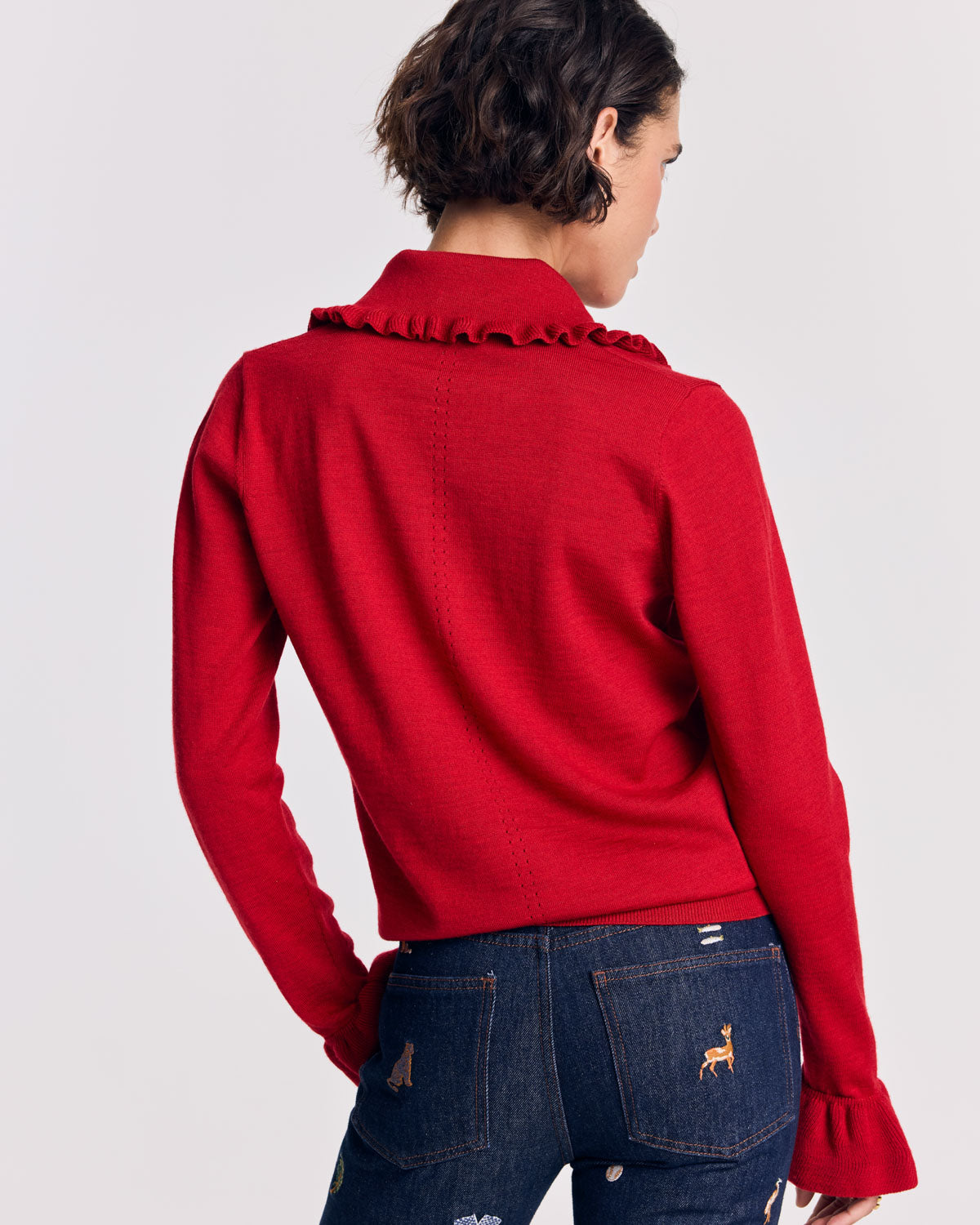 Sonia red sweater