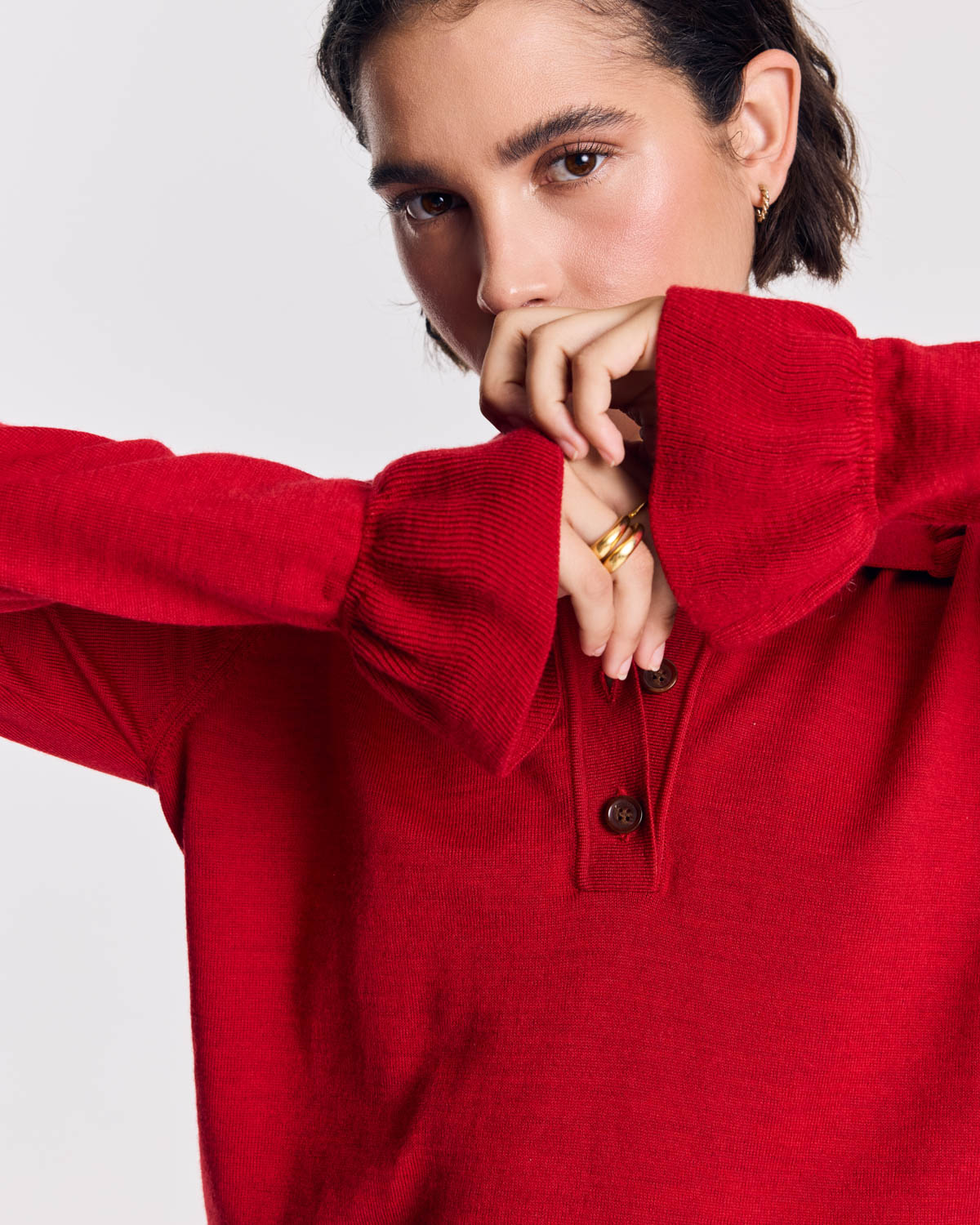 Sonia red sweater