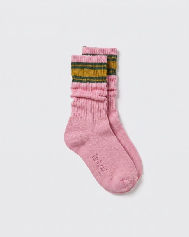 Socks Haka pink and ecru